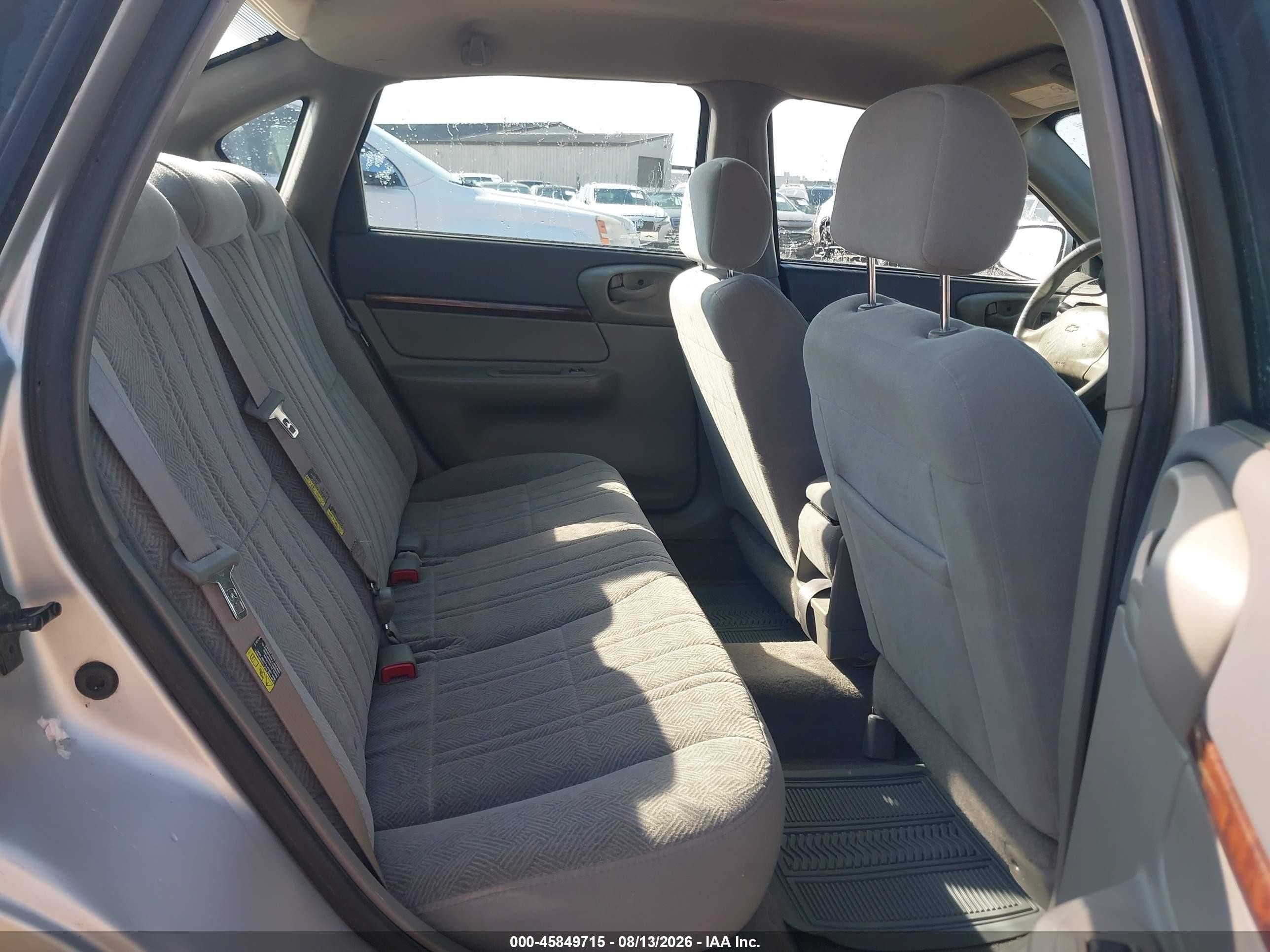 2004 Chevrolet Impala   Silver vin: 2G1WF52E849136380