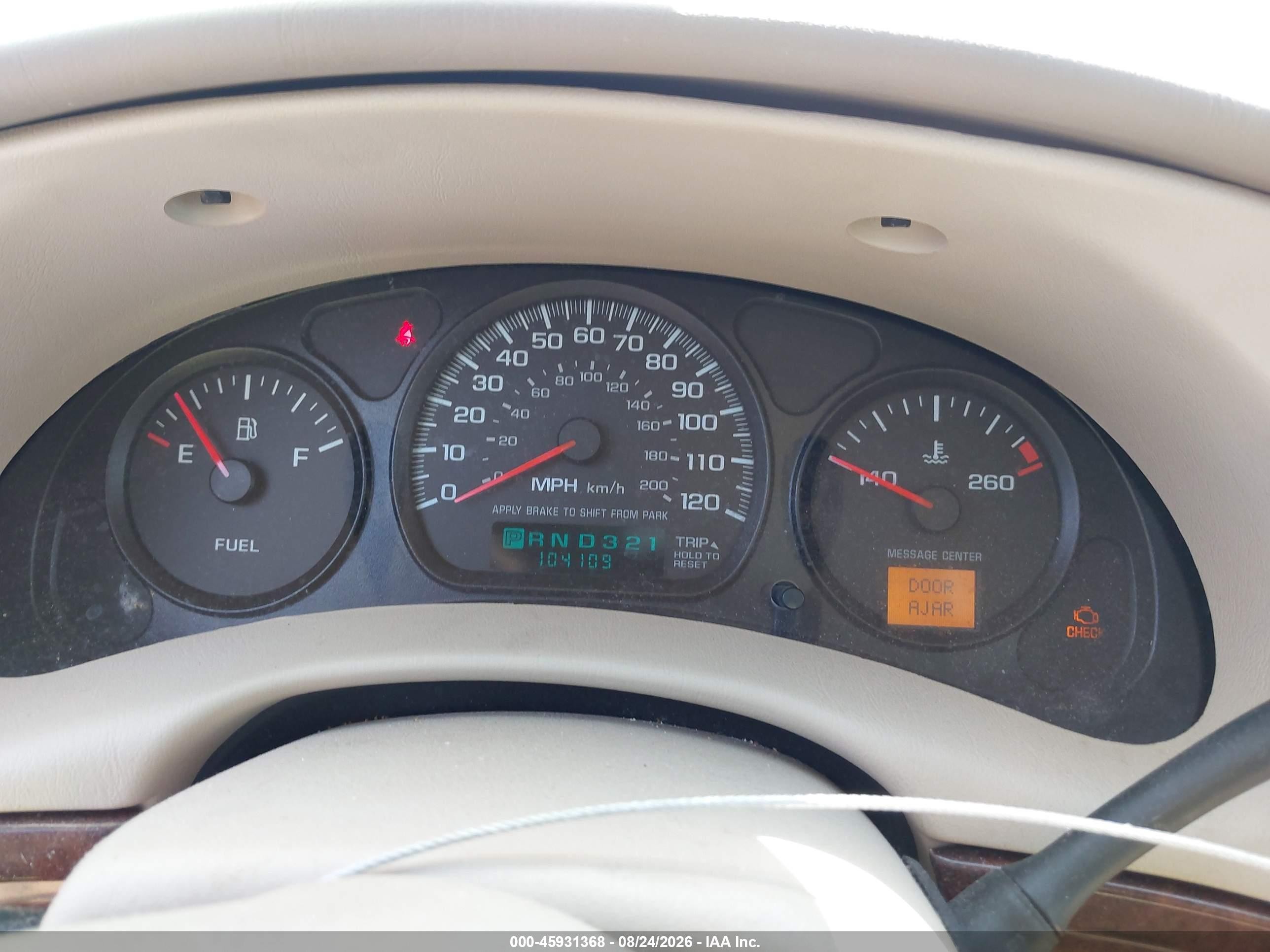 2004 Chevrolet Impala   Tan vin: 2G1WF52E849143815
