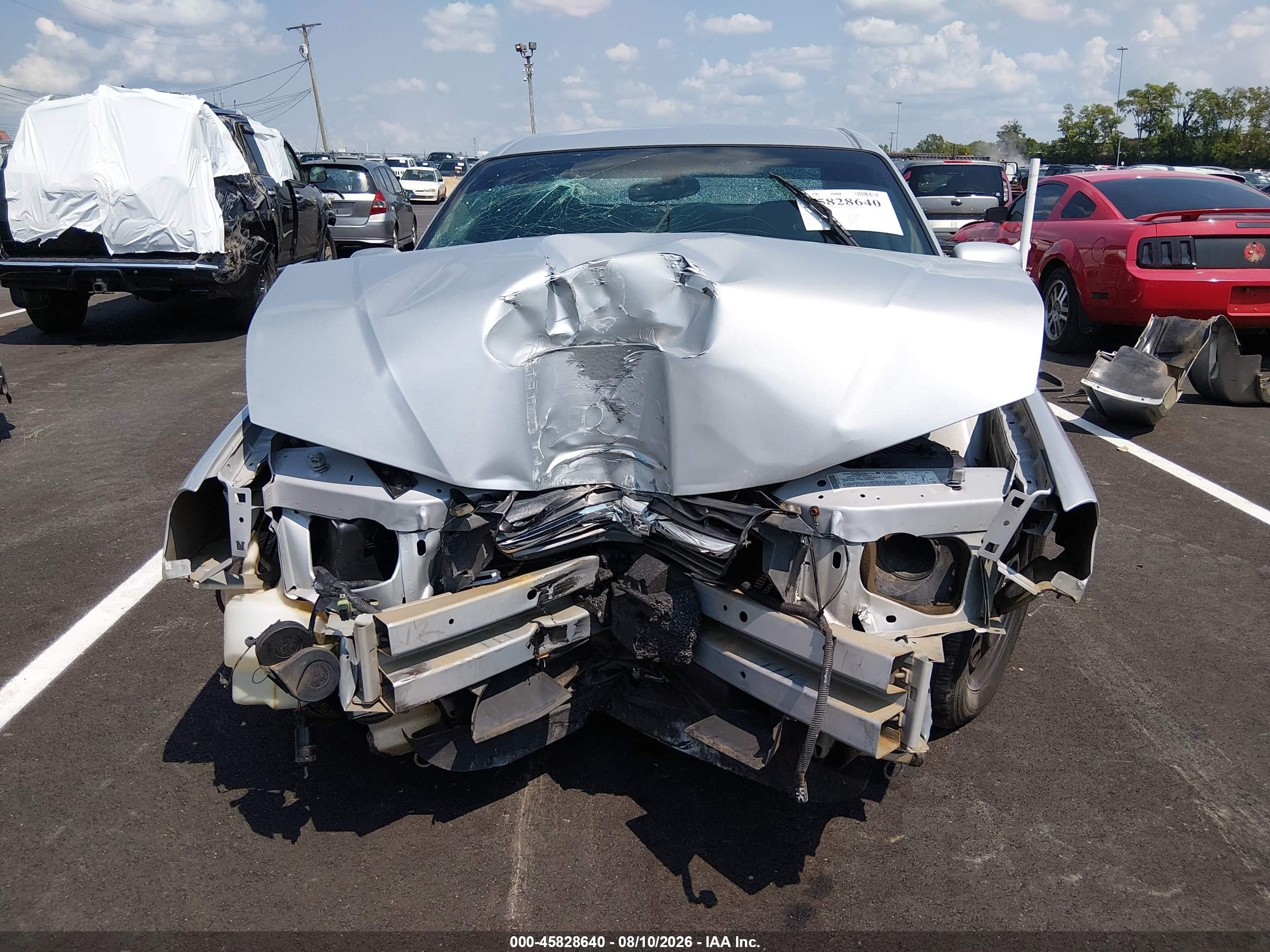 2004 Chevrolet Impala   Silver vin: 2G1WF52E849261816