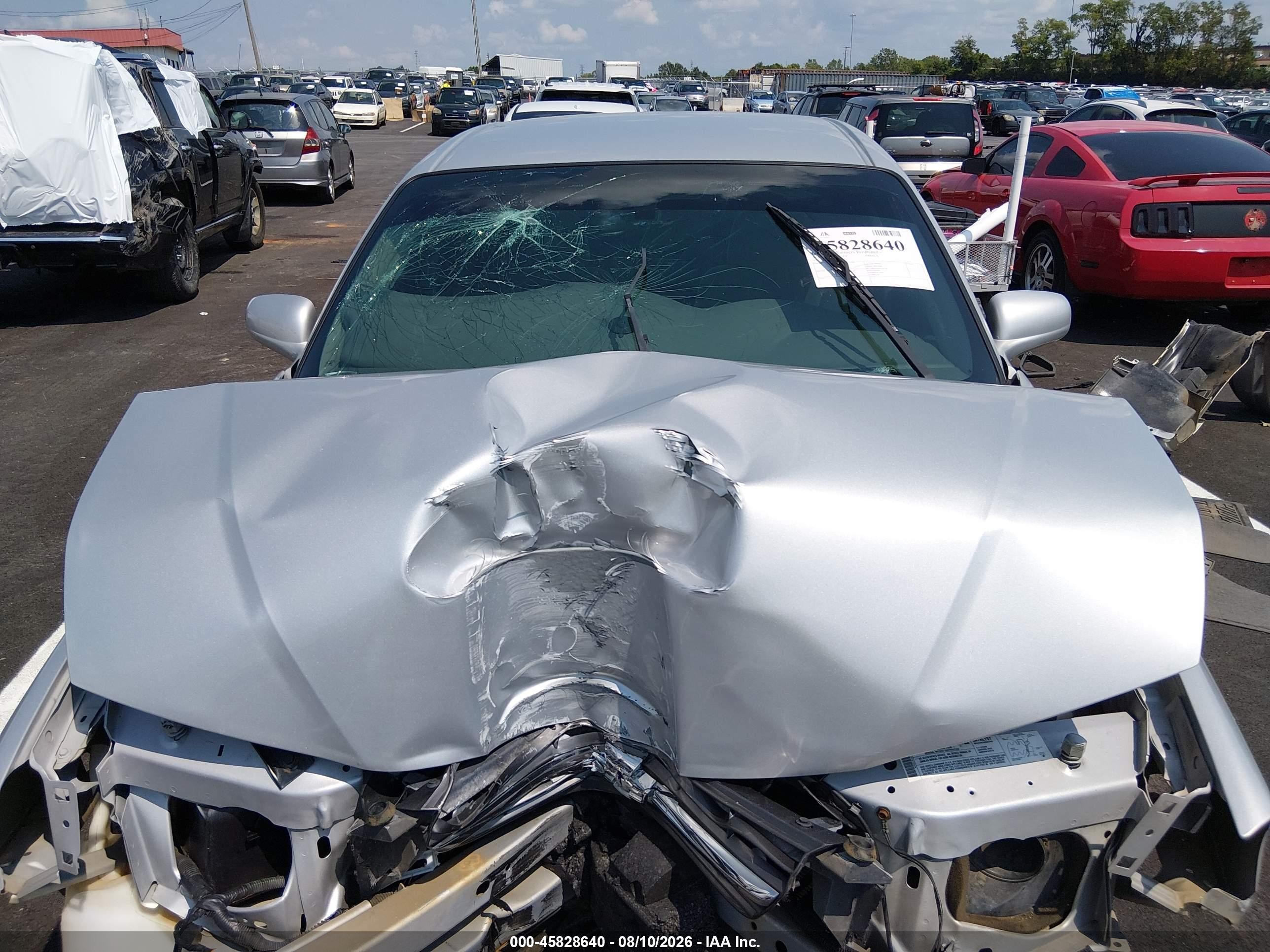 2004 Chevrolet Impala   Silver vin: 2G1WF52E849261816