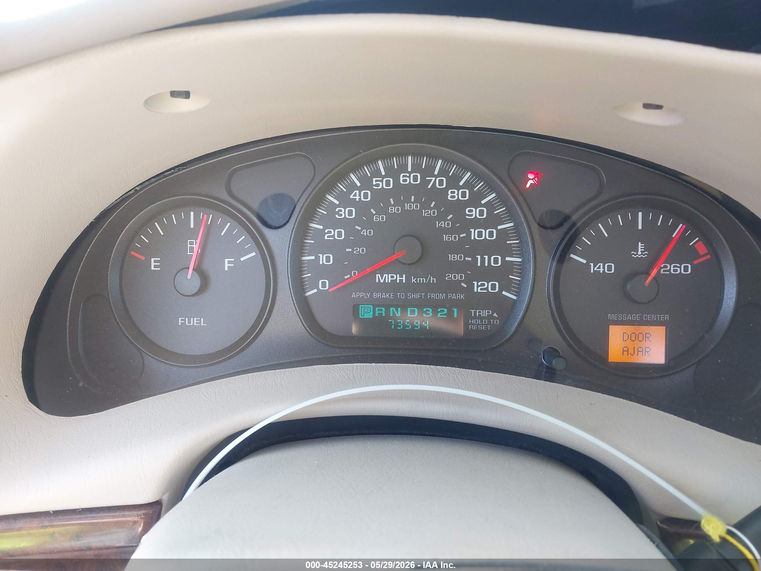 2004 Chevrolet Impala   Gold vin: 2G1WF52E849341732