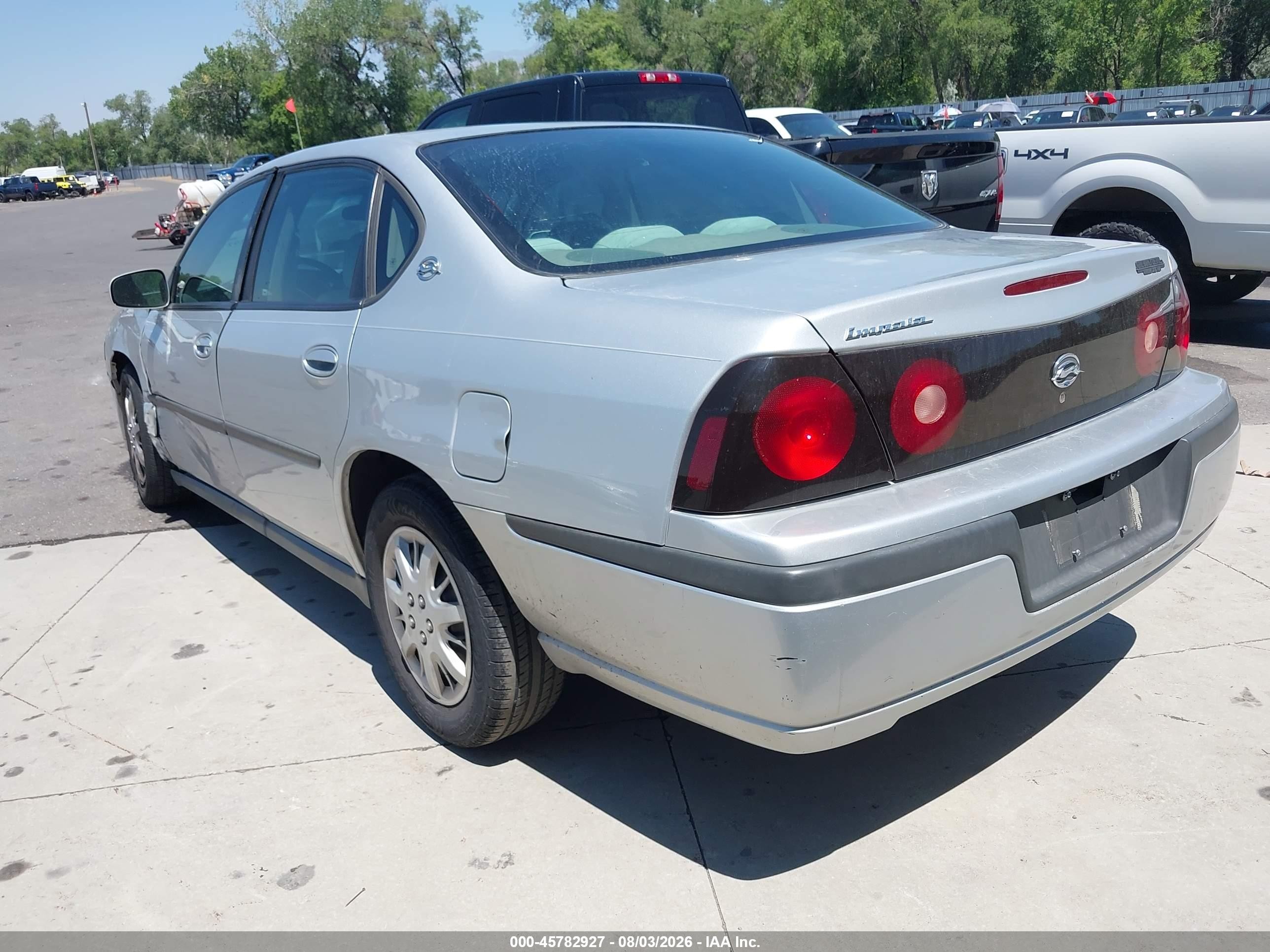 2004 Chevrolet Impala   Silver vin: 2G1WF52E849422214