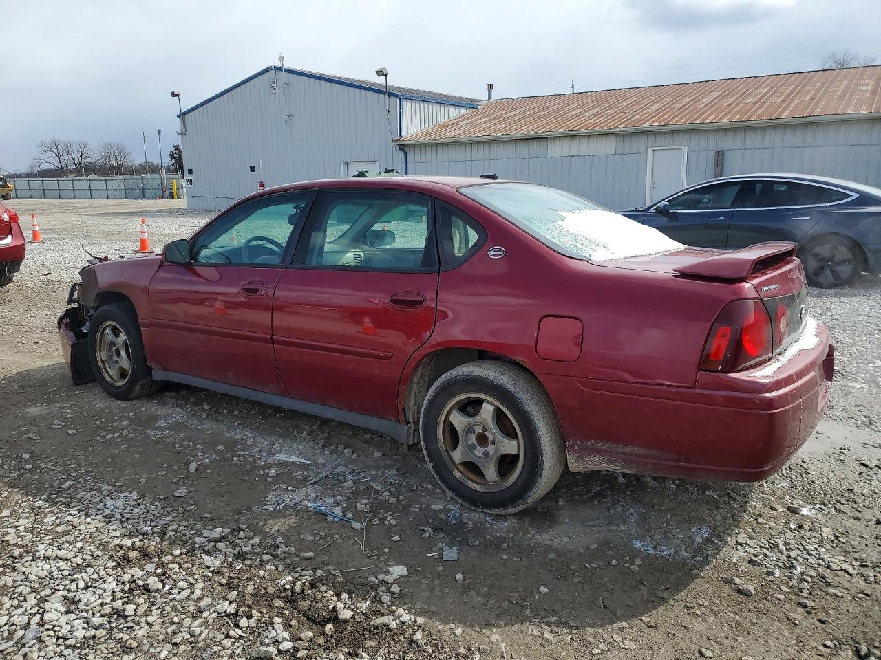 2005 Chevrolet Impala Burgundy vin: 2G1WF52E859209944