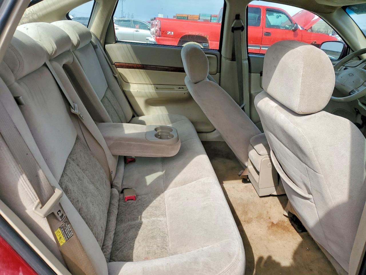 2005 Chevrolet Impala Burgundy vin: 2G1WF52E859209944