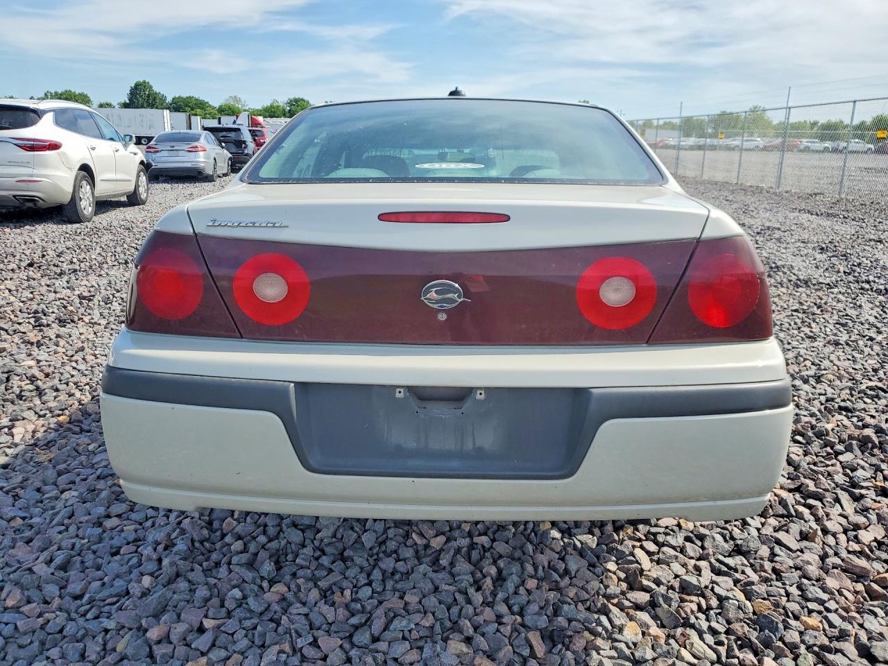 2003 Chevrolet Impala White vin: 2G1WF52E939422835