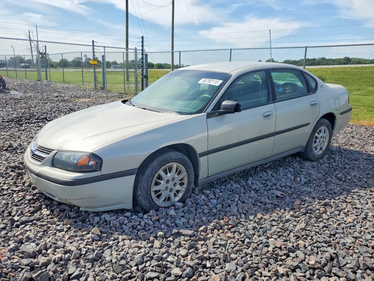 2003 Chevrolet Impala White vin: 2G1WF52E939422835