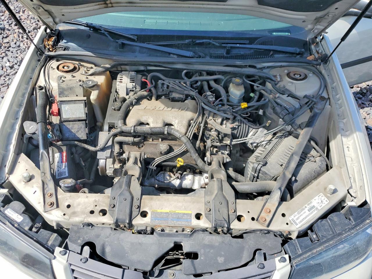 2003 Chevrolet Impala White vin: 2G1WF52E939422835
