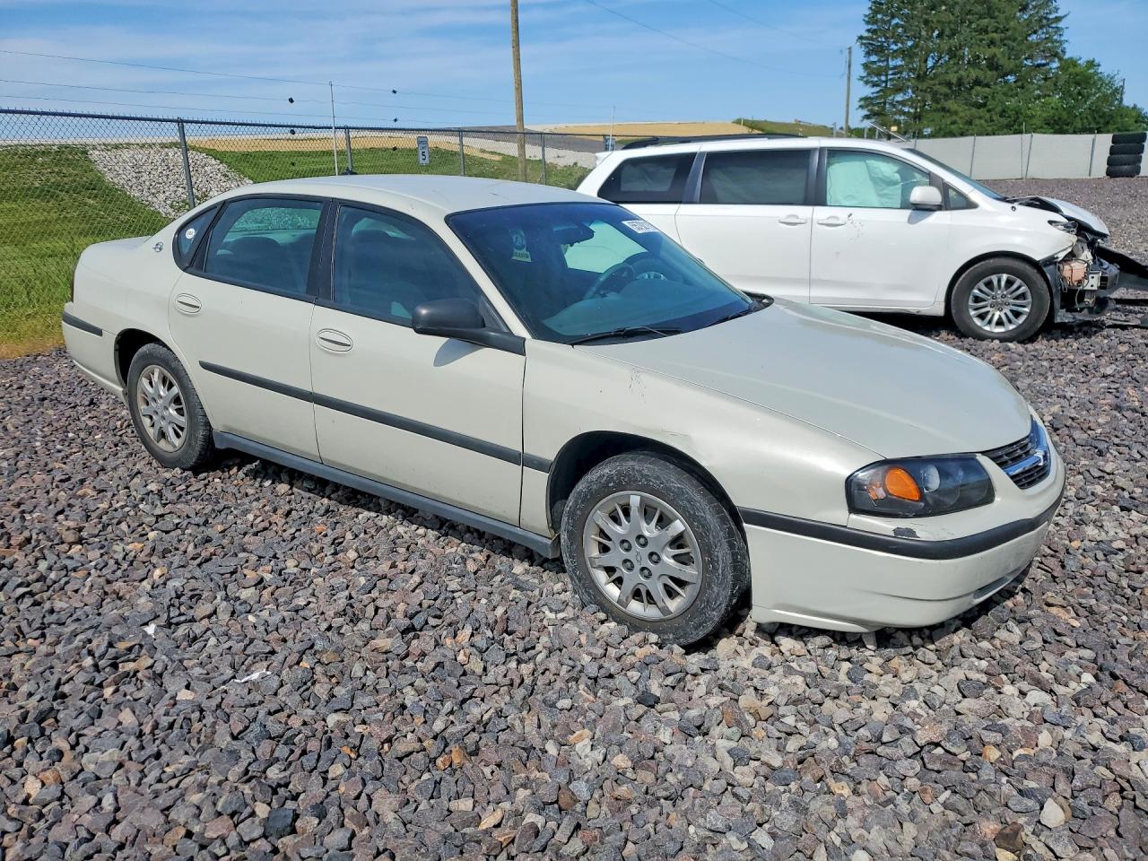 2003 Chevrolet Impala White vin: 2G1WF52E939422835