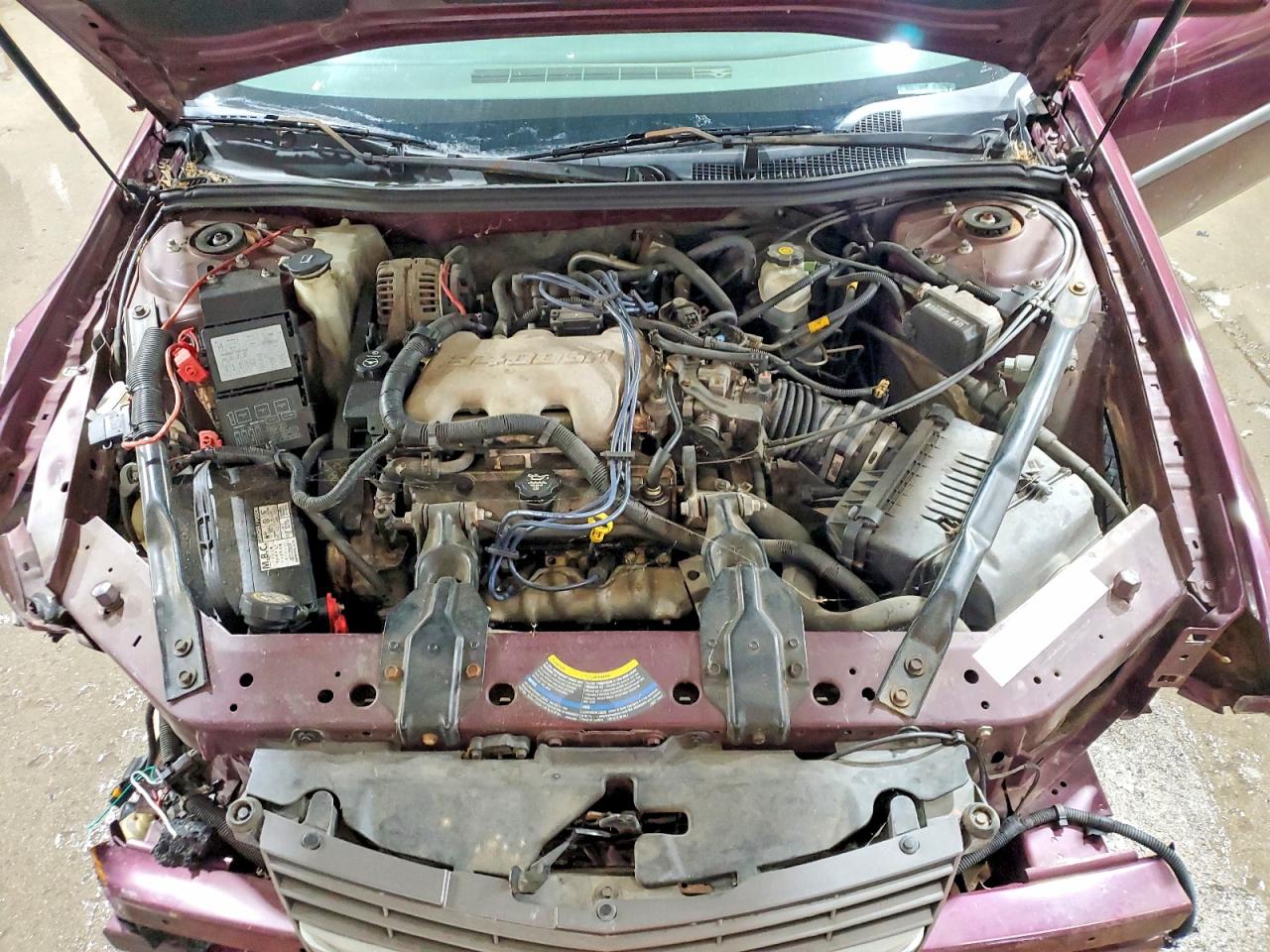 2004 Chevrolet Impala Purple vin: 2G1WF52E949133424