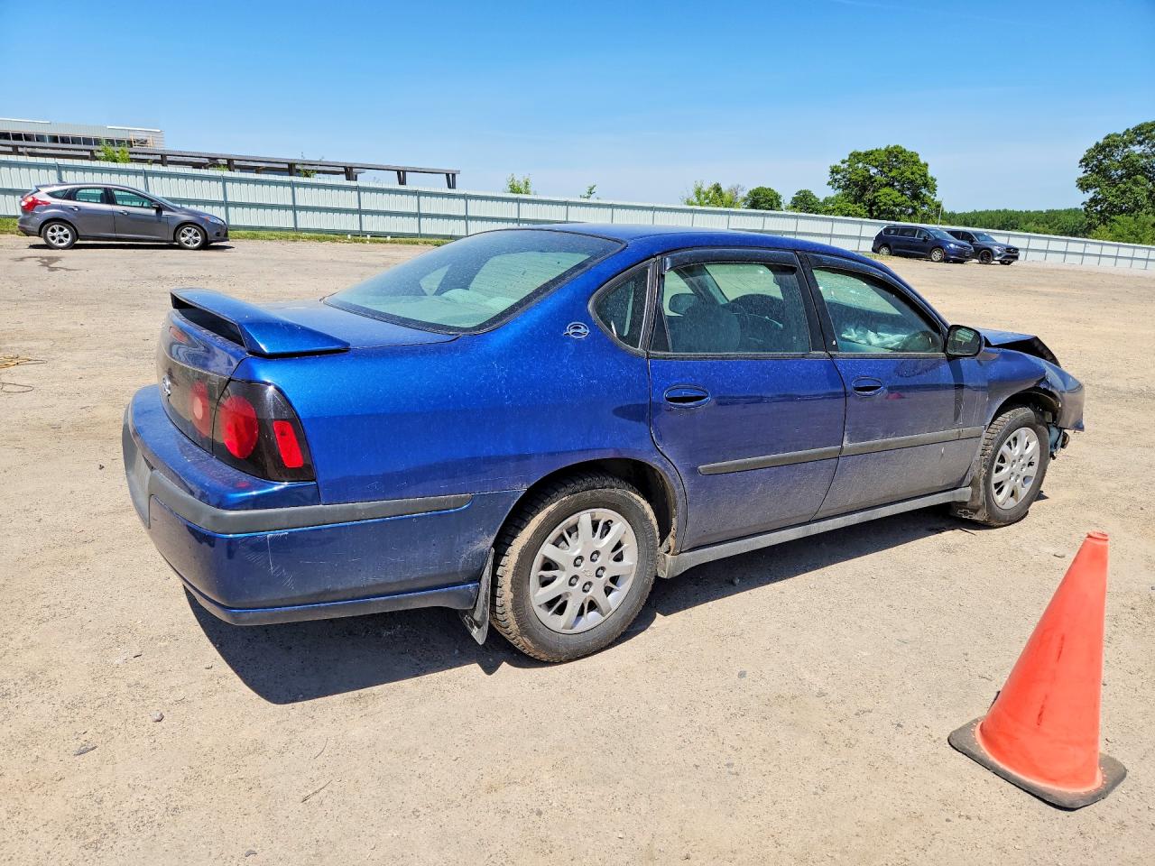 2005 Chevrolet Impala Blue vin: 2G1WF52E959207068