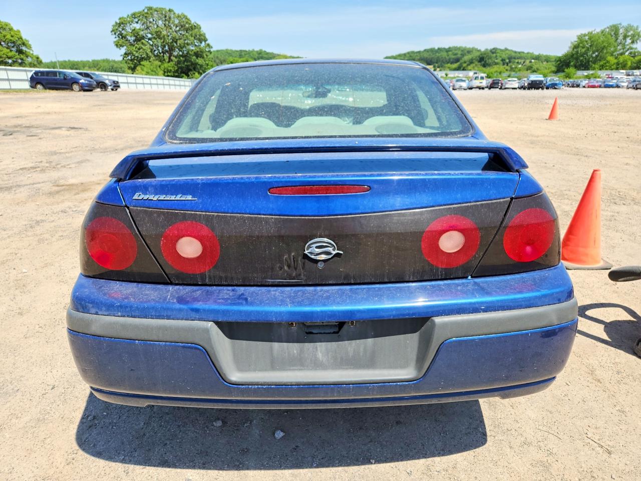 2005 Chevrolet Impala Blue vin: 2G1WF52E959207068