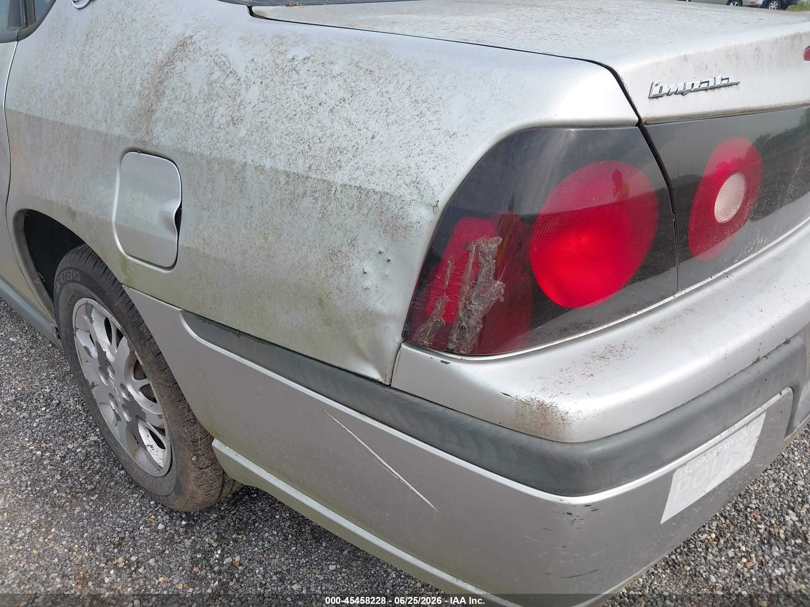 2005 Chevrolet Impala   Silver vin: 2G1WF52E959268520