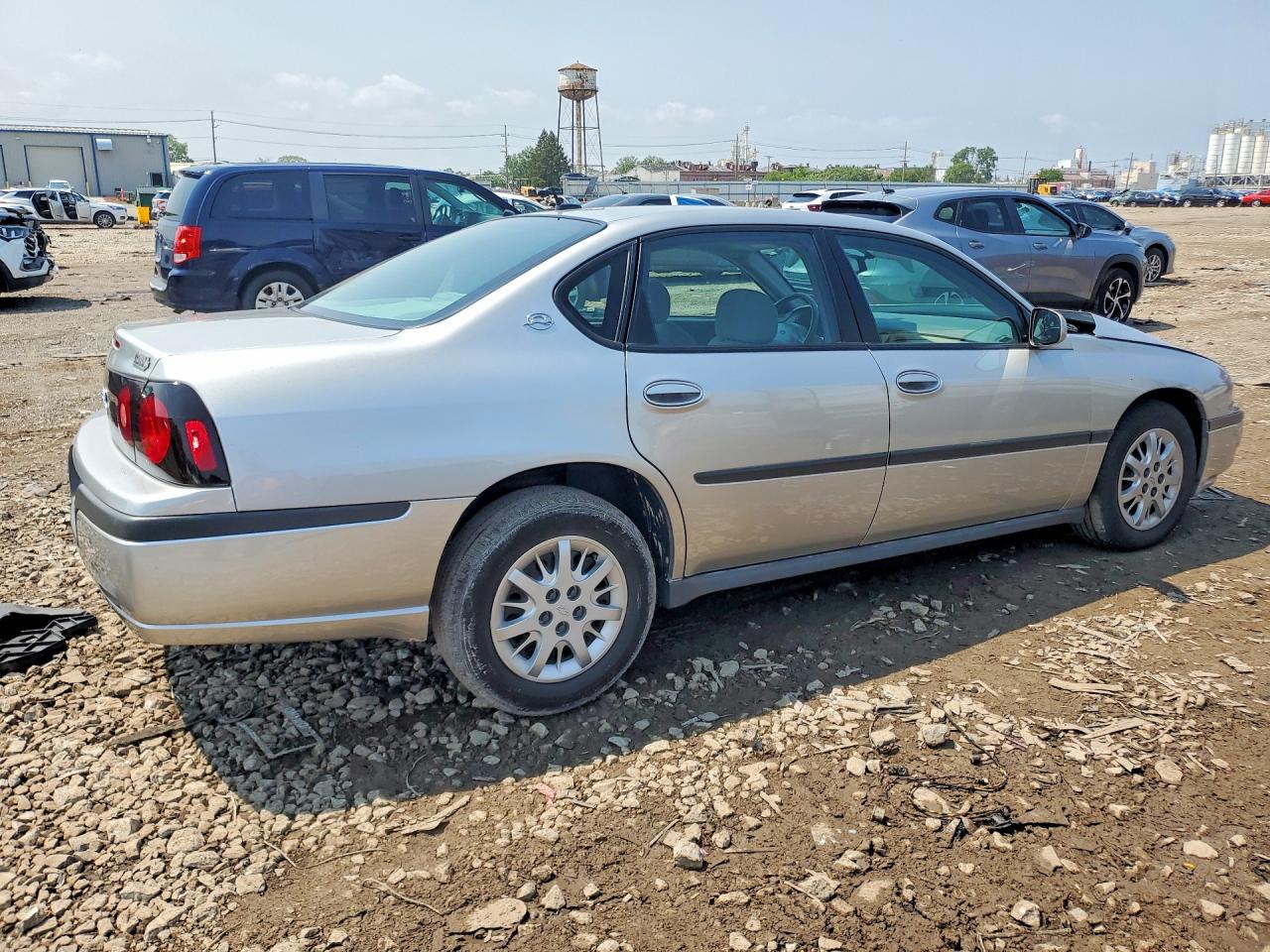 2005 Chevrolet Impala Silver vin: 2G1WF52E959305274