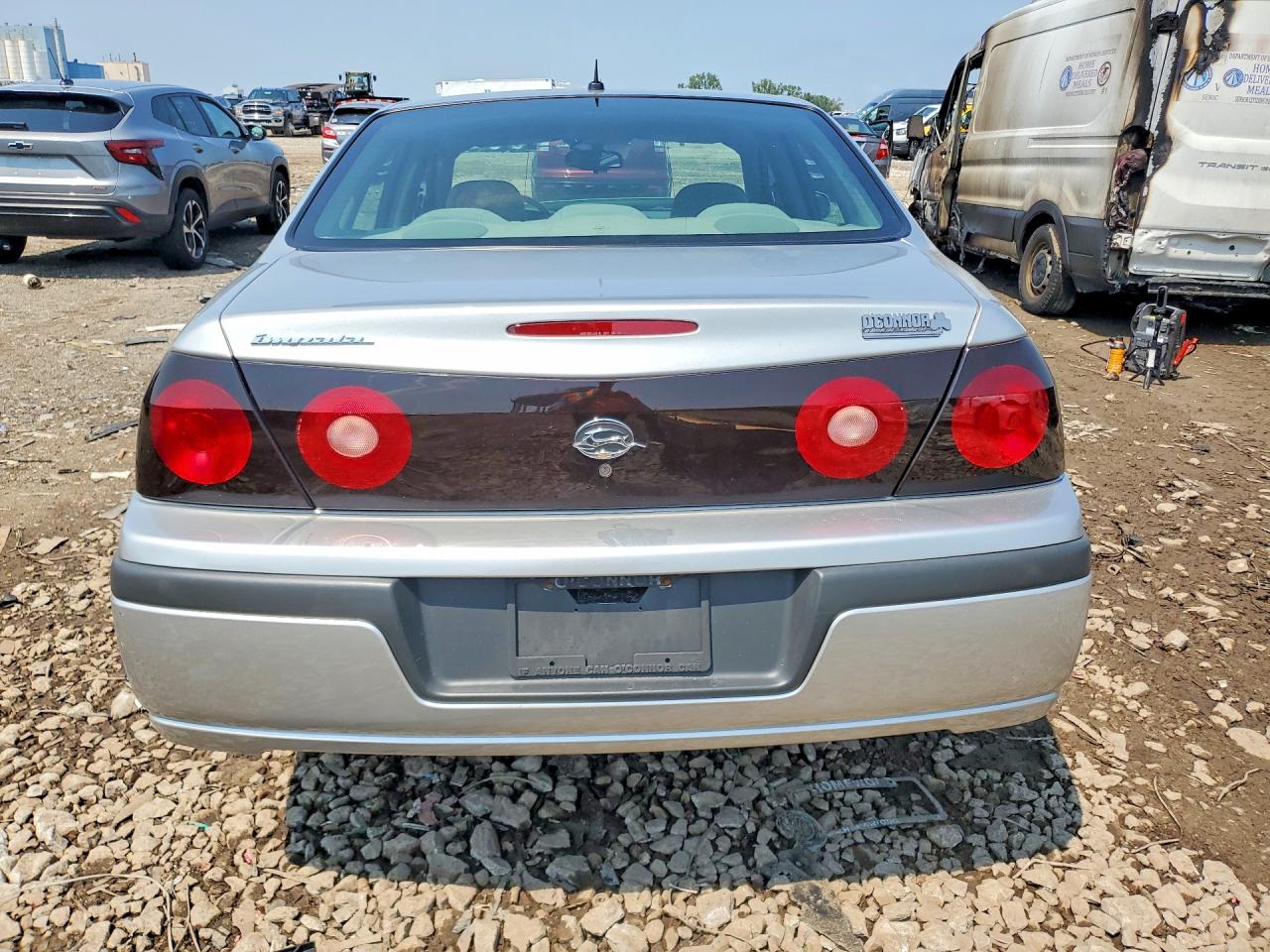2005 Chevrolet Impala Silver vin: 2G1WF52E959305274