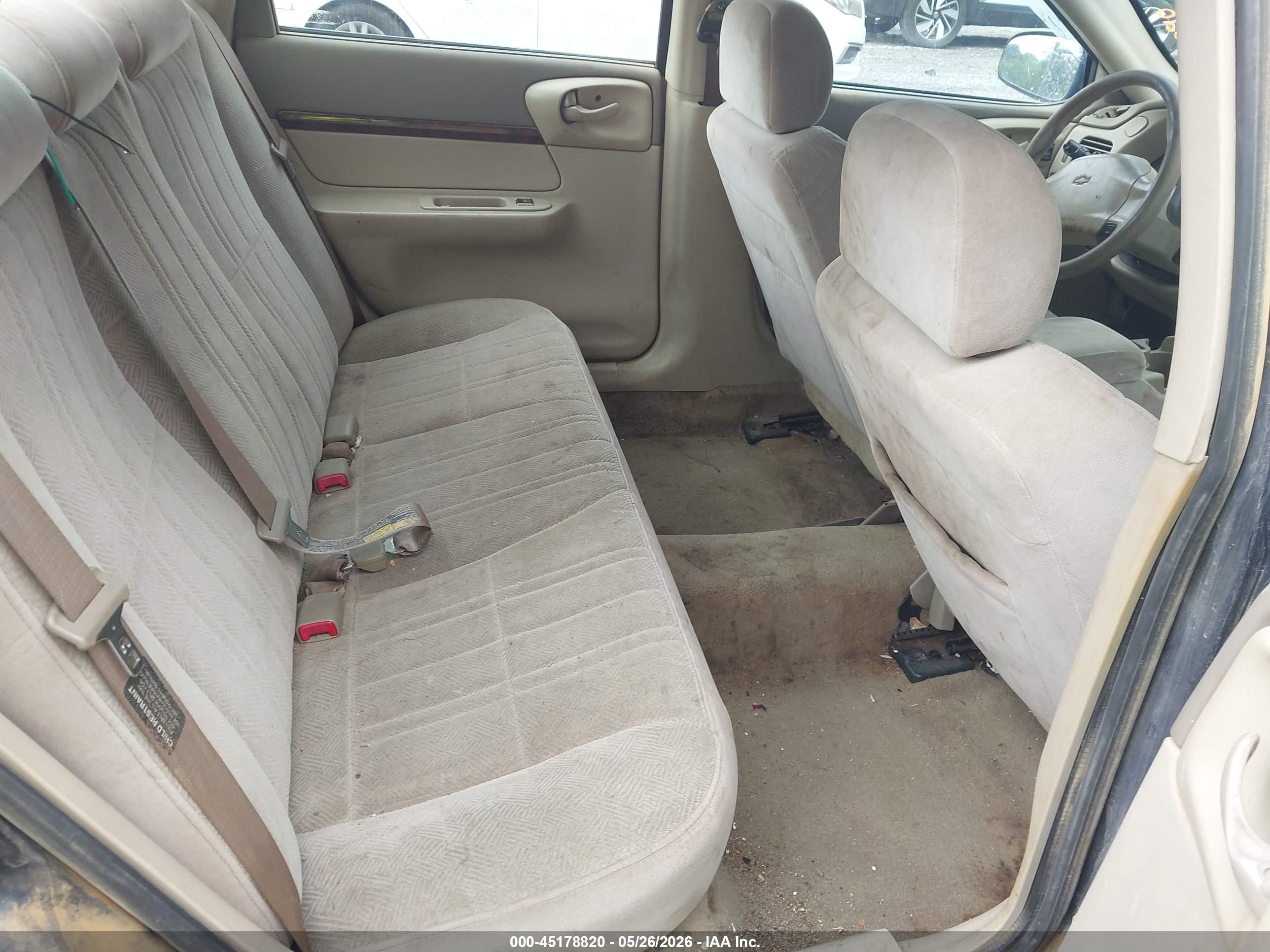 2001 Chevrolet Impala   Blue vin: 2G1WF52EX19234810