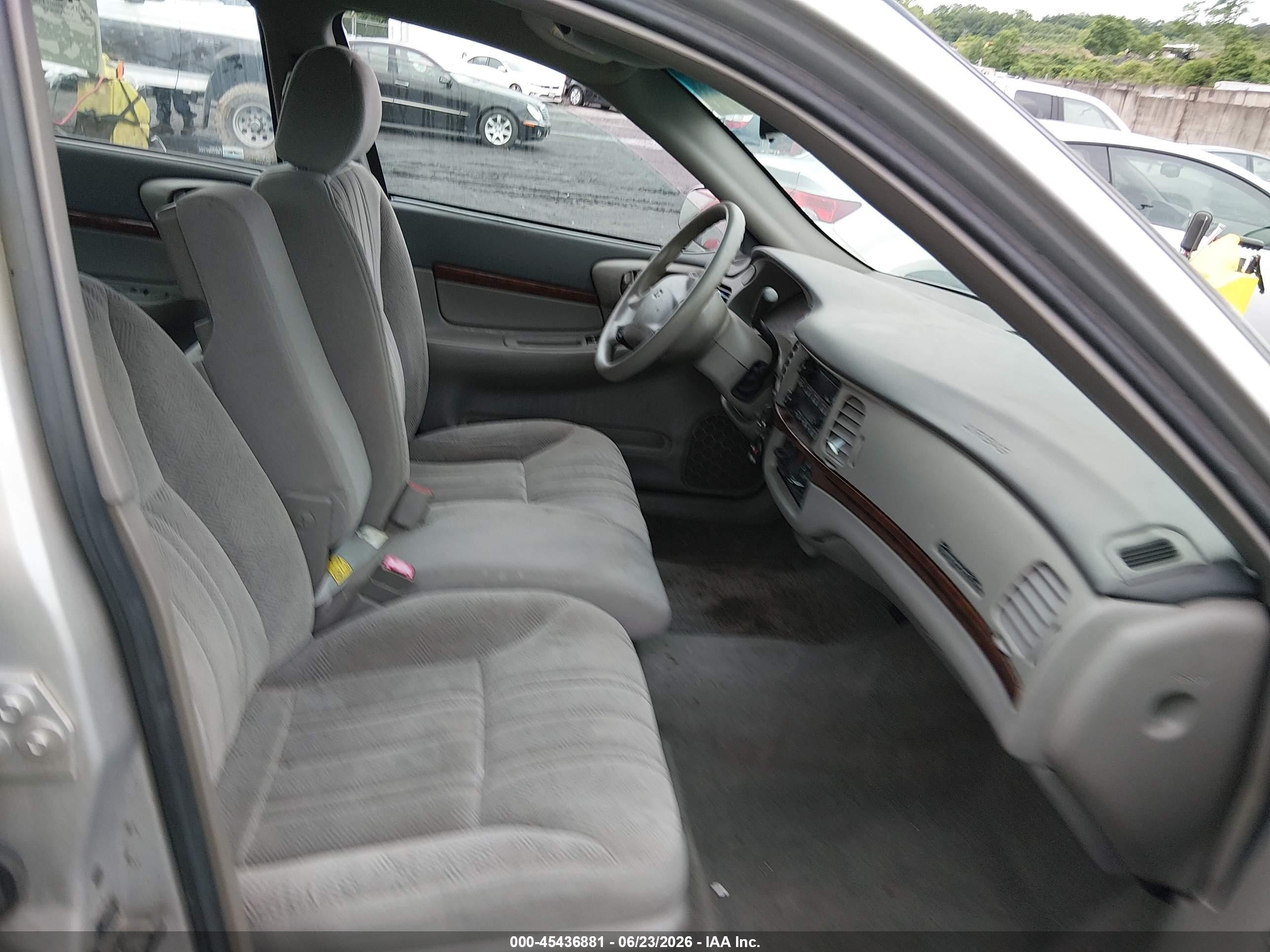 2003 Chevrolet Impala   Silver vin: 2G1WF52EX39109227