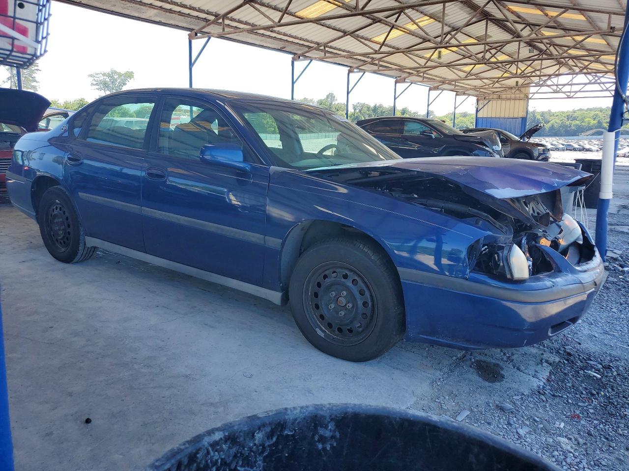 2003 Chevrolet Impala Blue vin: 2G1WF52EX39197129