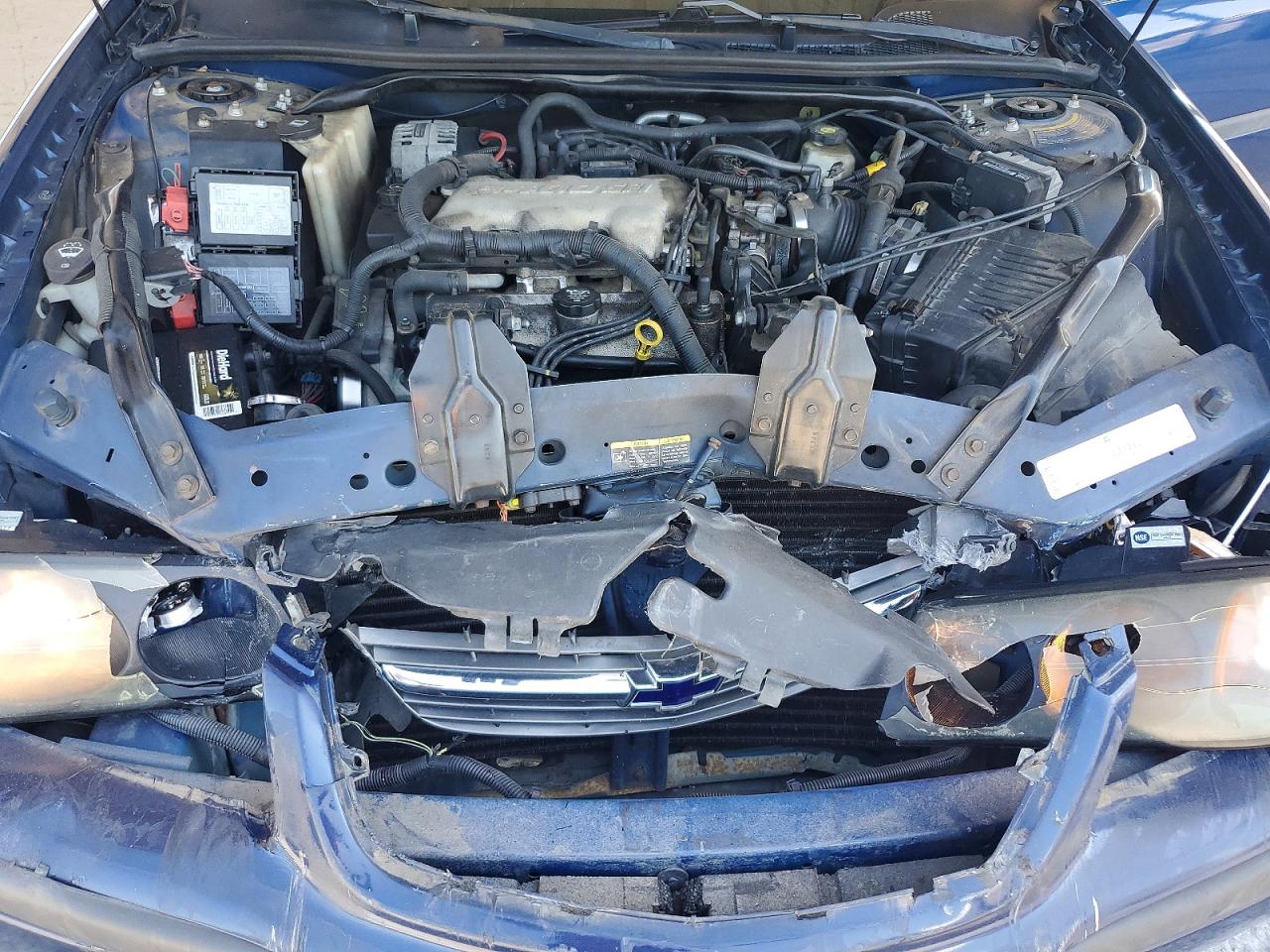 2003 Chevrolet Impala Blue vin: 2G1WF52EX39197129