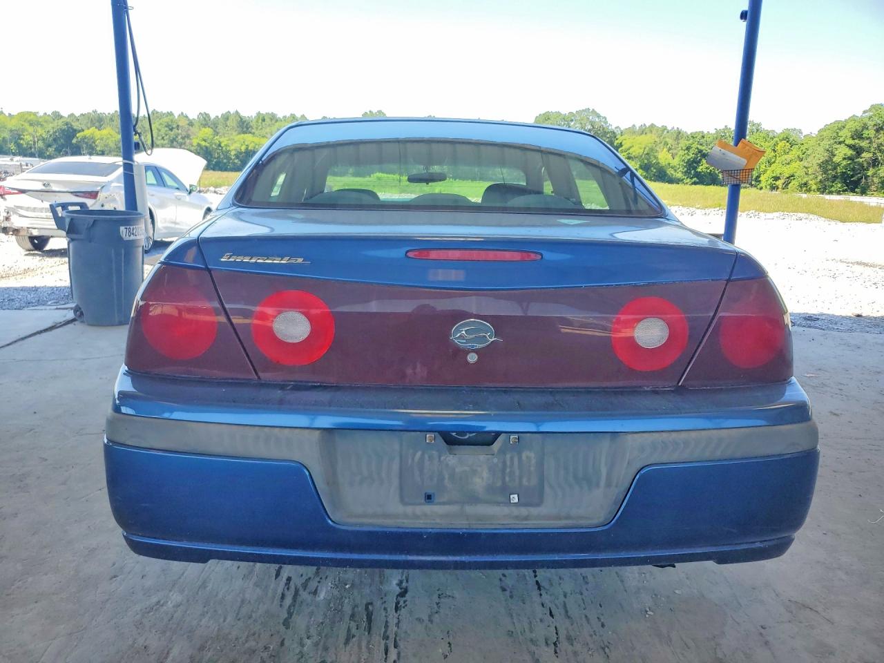 2003 Chevrolet Impala Blue vin: 2G1WF52EX39197129