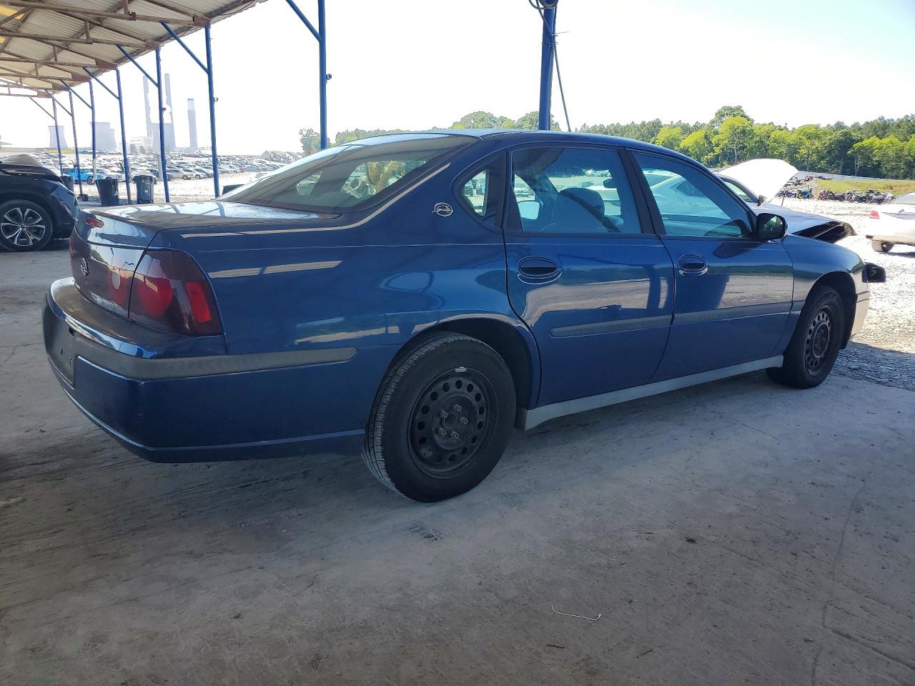 2003 Chevrolet Impala Blue vin: 2G1WF52EX39197129