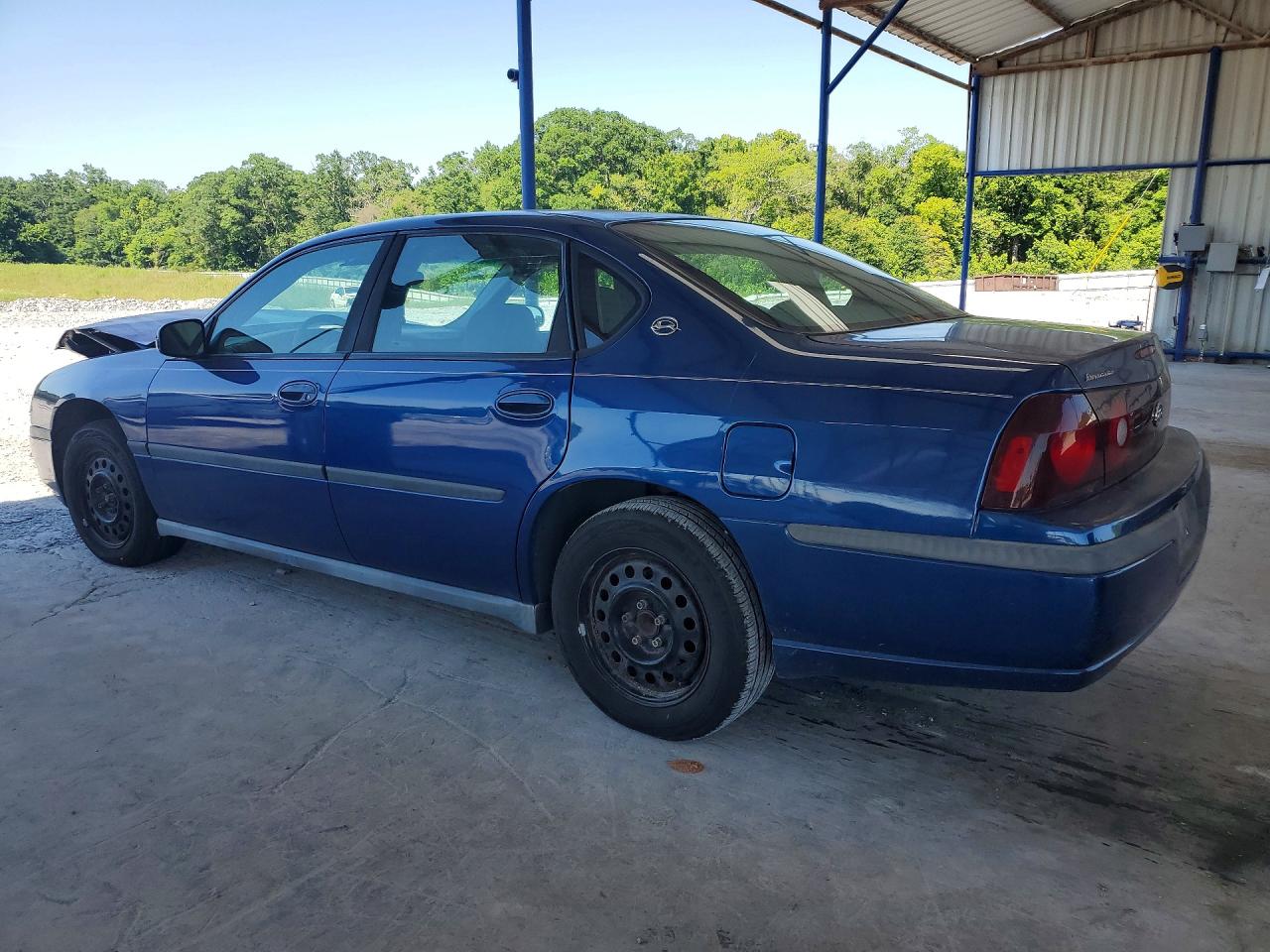 2003 Chevrolet Impala Blue vin: 2G1WF52EX39197129
