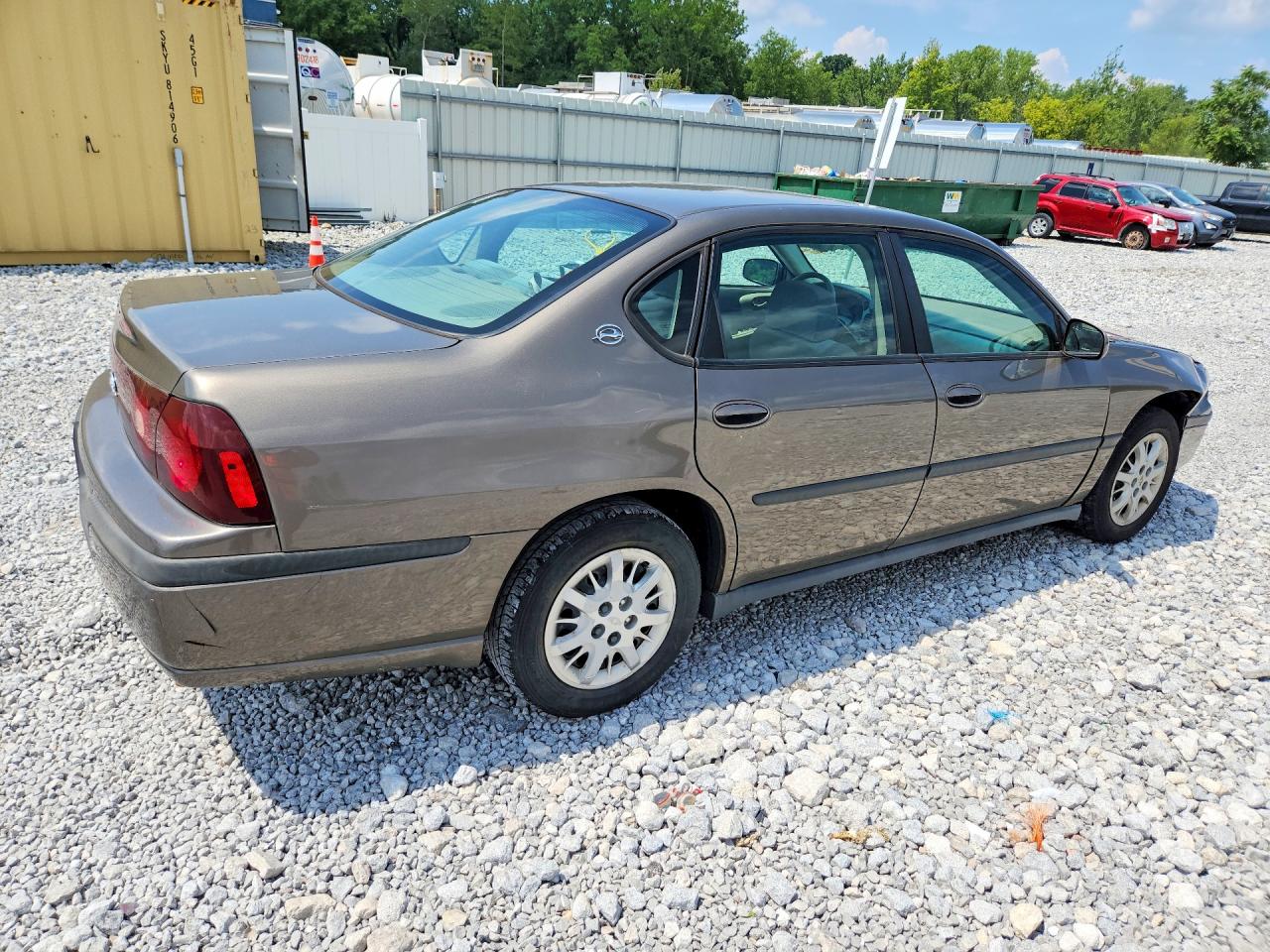 2003 Chevrolet Impala Желто-коричневый vin: 2G1WF52EX39323912