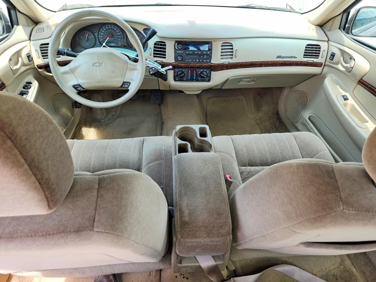 2003 Chevrolet Impala Желто-коричневый vin: 2G1WF52EX39323912