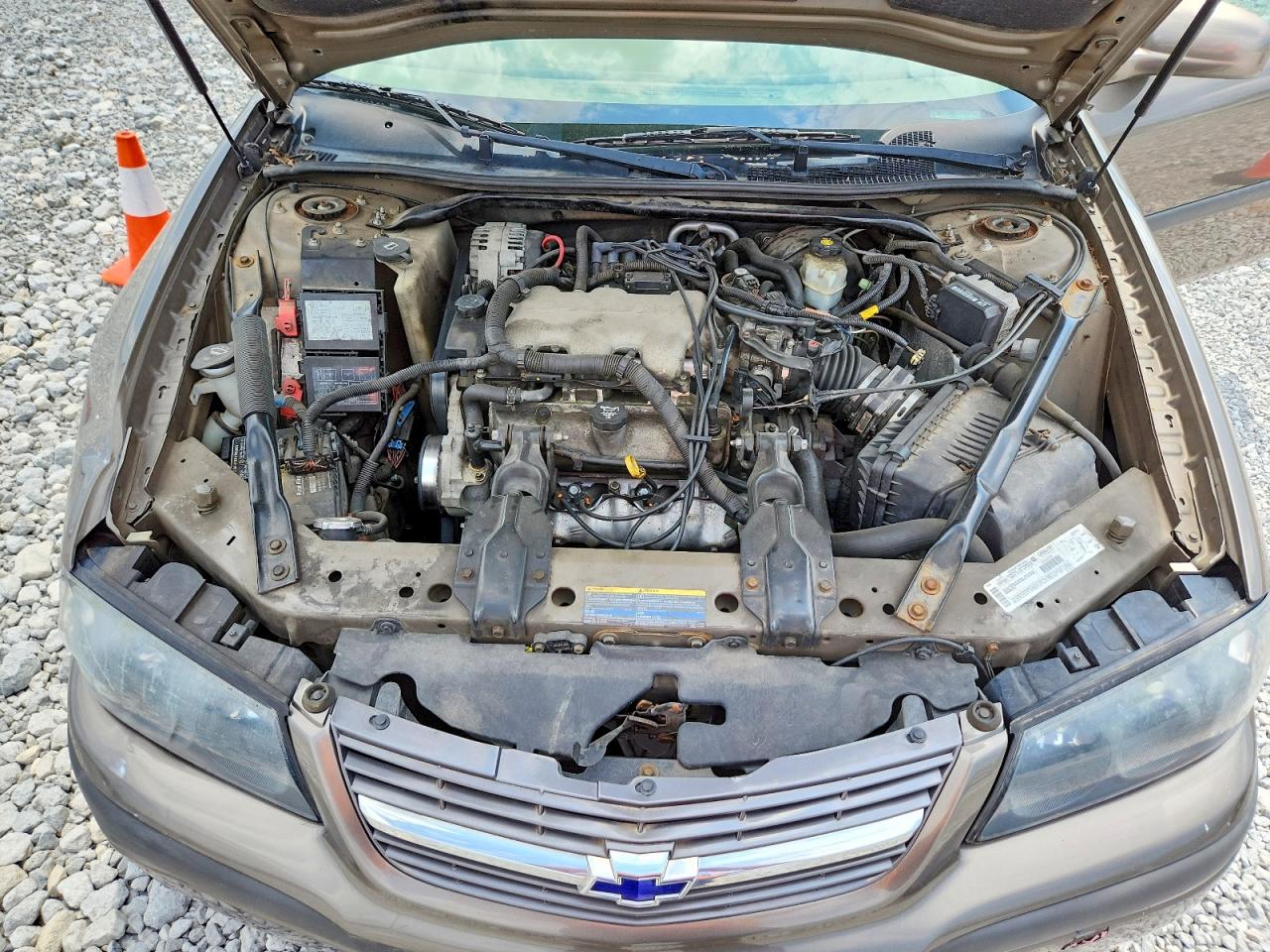 2003 Chevrolet Impala Желто-коричневый vin: 2G1WF52EX39323912