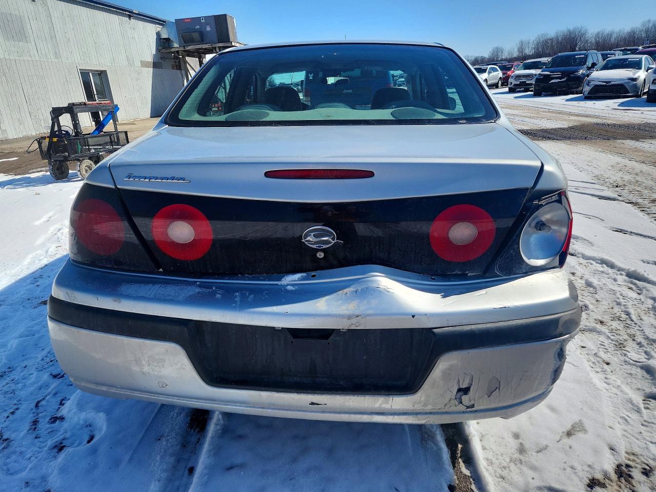 2004 Chevrolet Impala Silver vin: 2G1WF52EX49301684