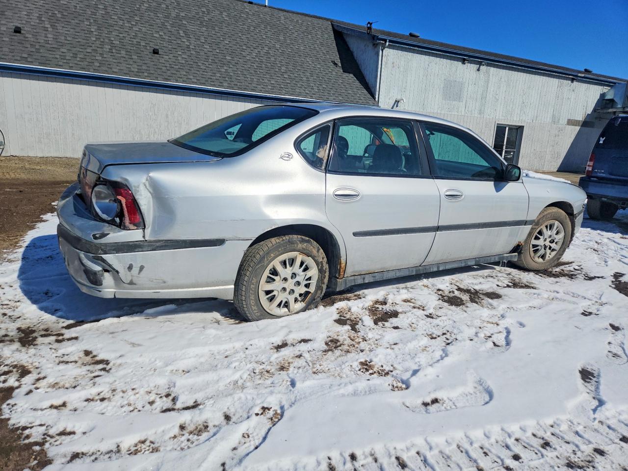 2004 Chevrolet Impala Silver vin: 2G1WF52EX49301684