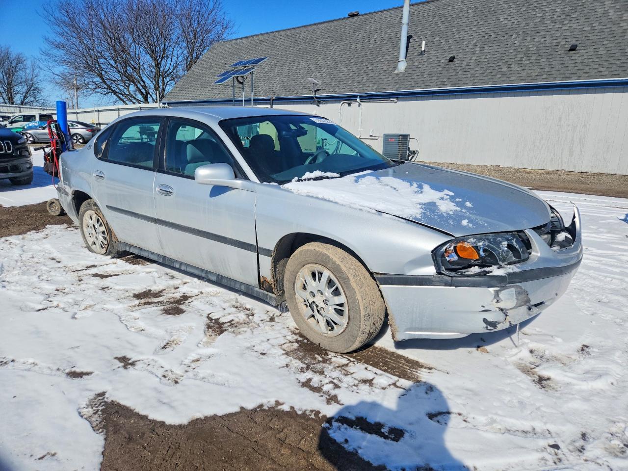 2004 Chevrolet Impala Silver vin: 2G1WF52EX49301684
