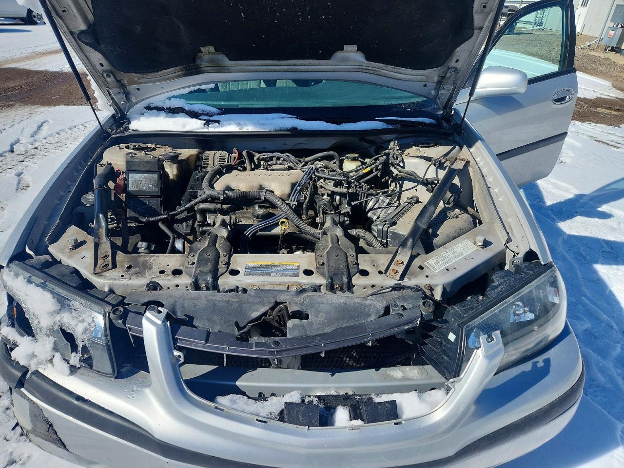 2004 Chevrolet Impala Silver vin: 2G1WF52EX49301684