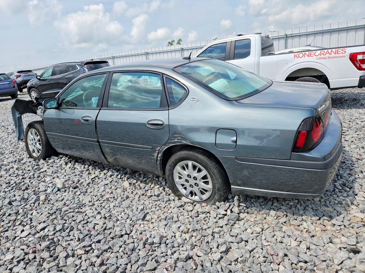2005 Chevrolet Impala Серый vin: 2G1WF52EX59331009