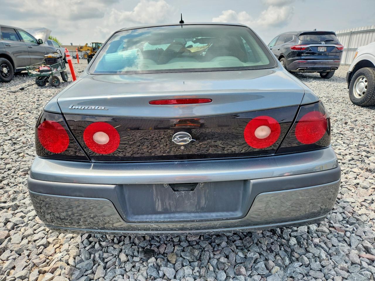 2005 Chevrolet Impala Серый vin: 2G1WF52EX59331009