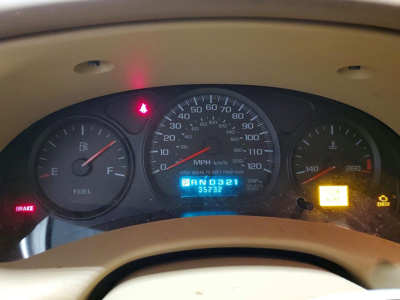 2000 Chevrolet Impala Beige vin: 2G1WF52K7Y9168779