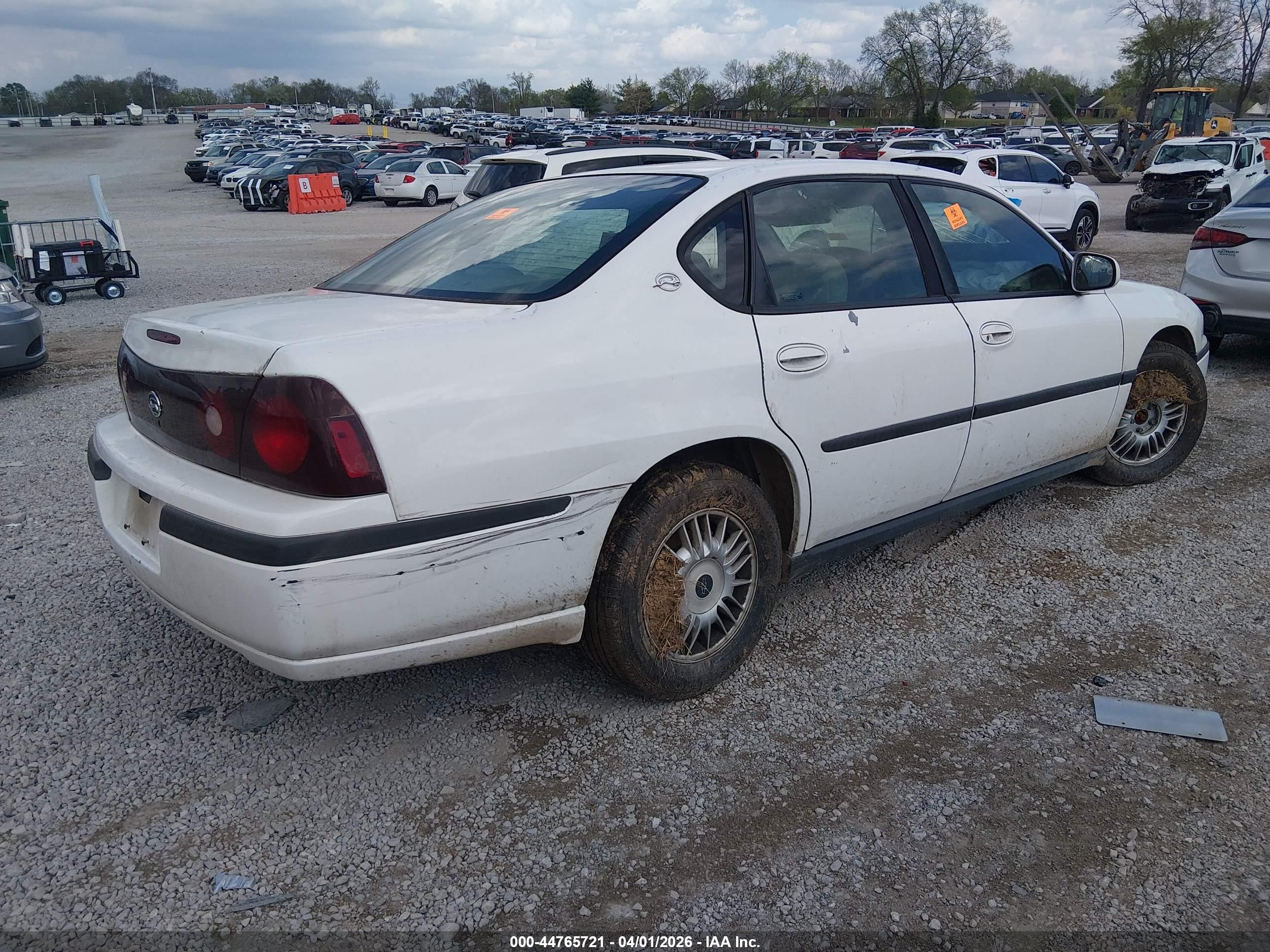 2000 Chevrolet Impala   Белый vin: 2G1WF52K8Y9269121