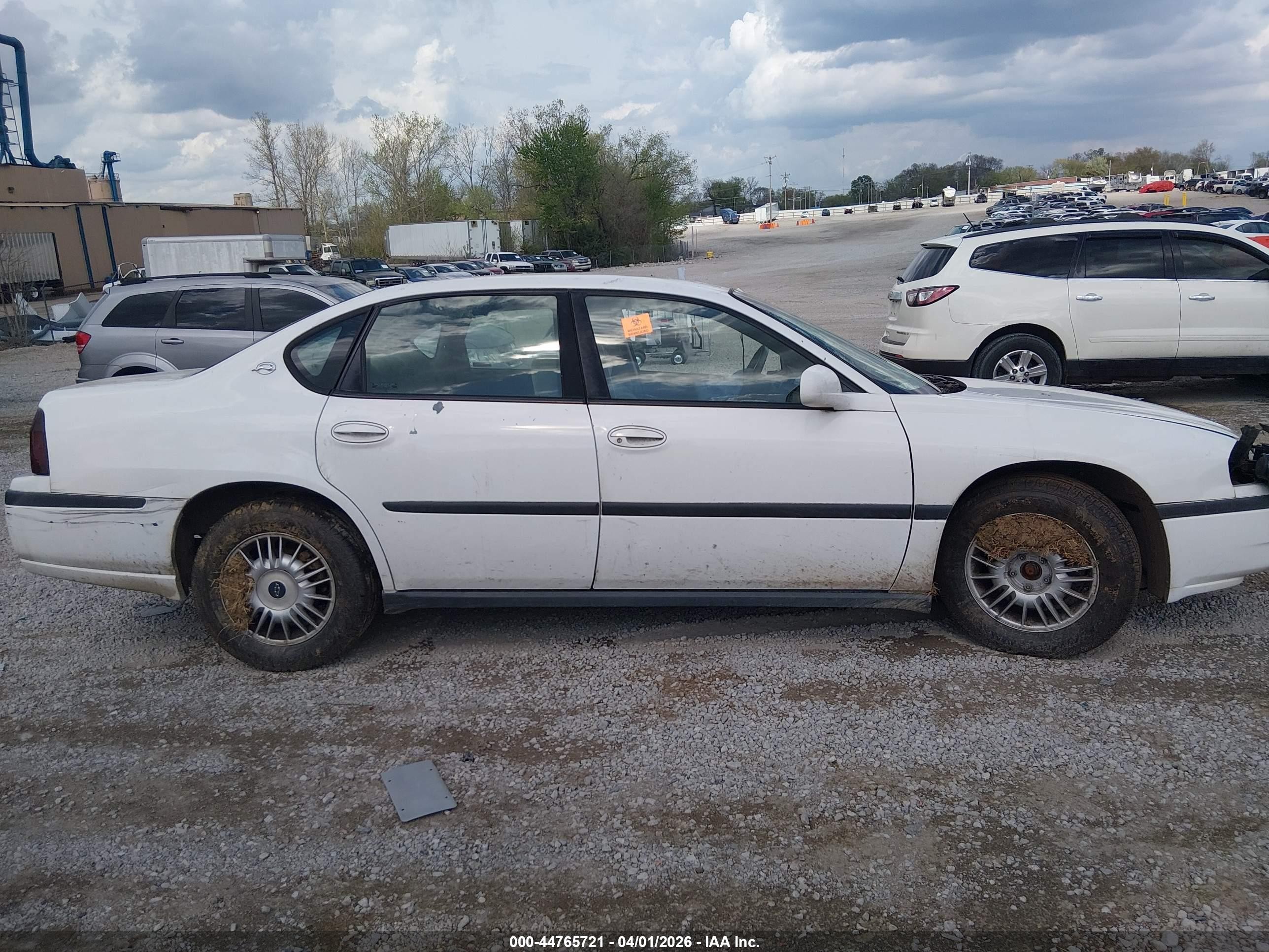 2000 Chevrolet Impala   Белый vin: 2G1WF52K8Y9269121