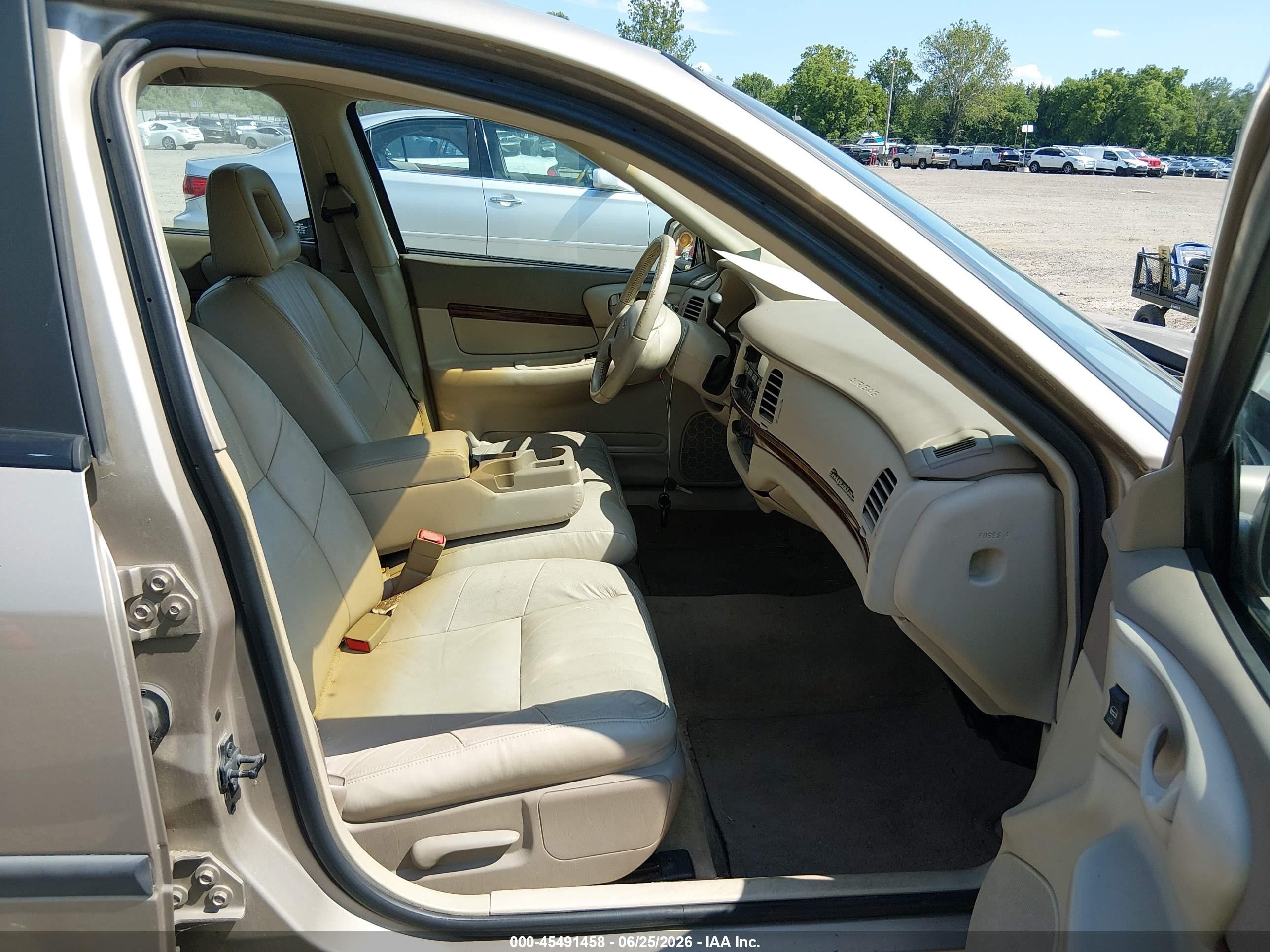 2001 Chevrolet Impala   Brown vin: 2G1WF55E119201139