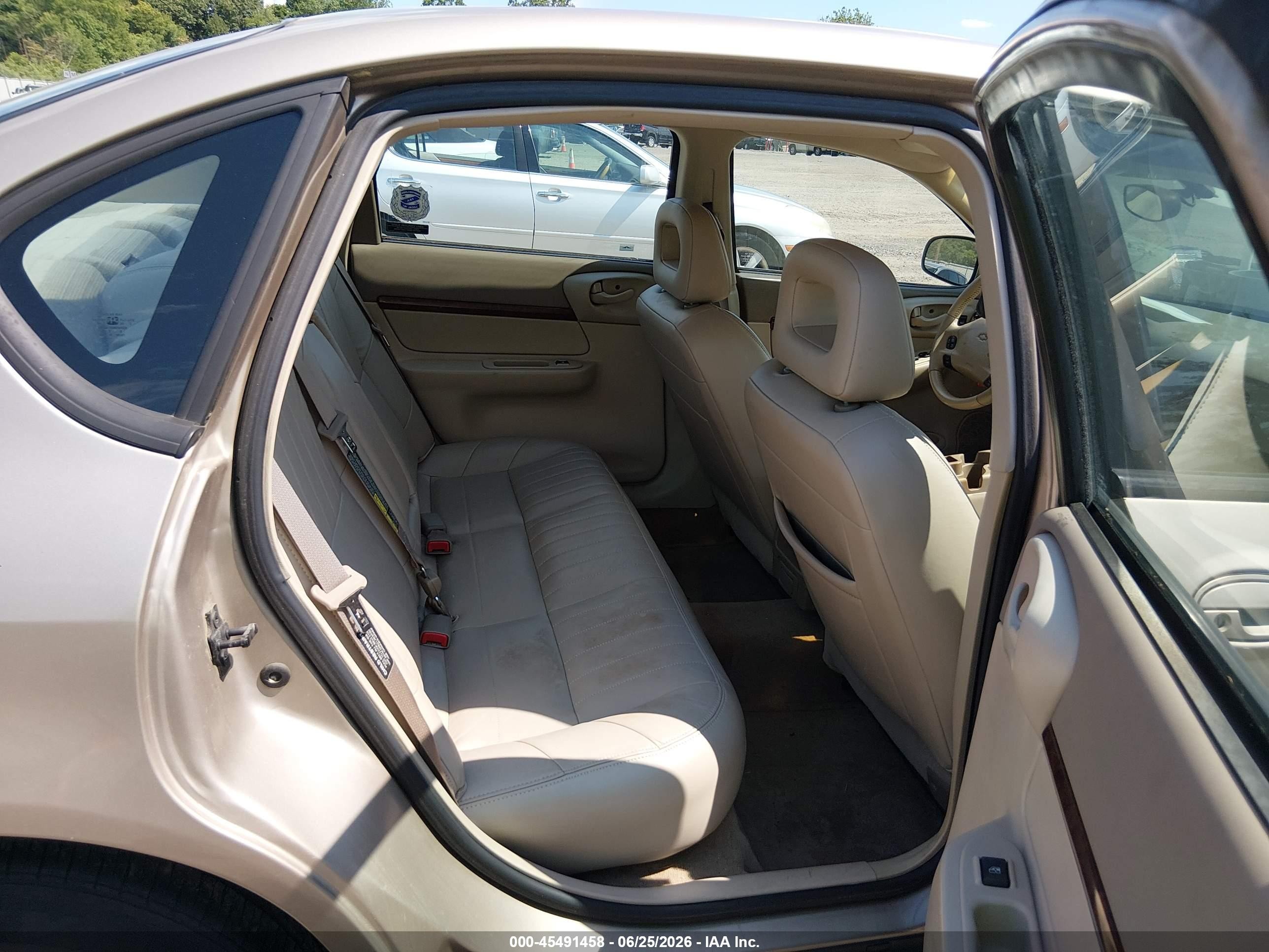 2001 Chevrolet Impala   Brown vin: 2G1WF55E119201139