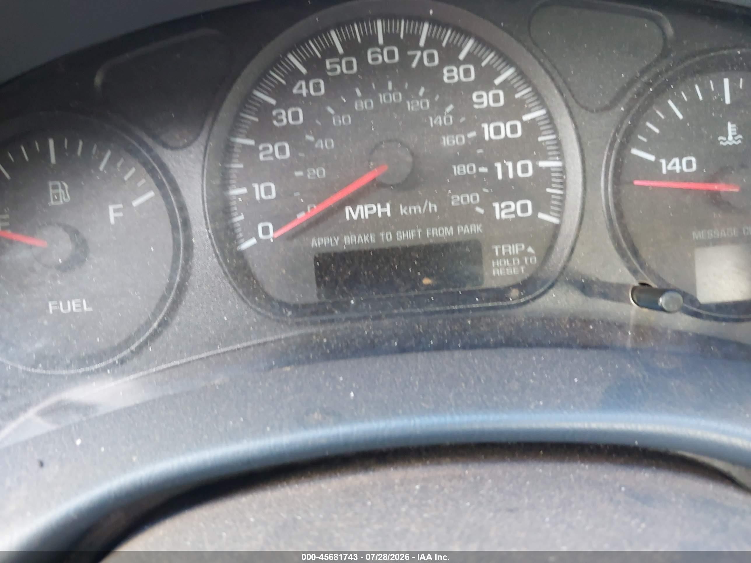 2001 Chevrolet Impala   White vin: 2G1WF55E119278769