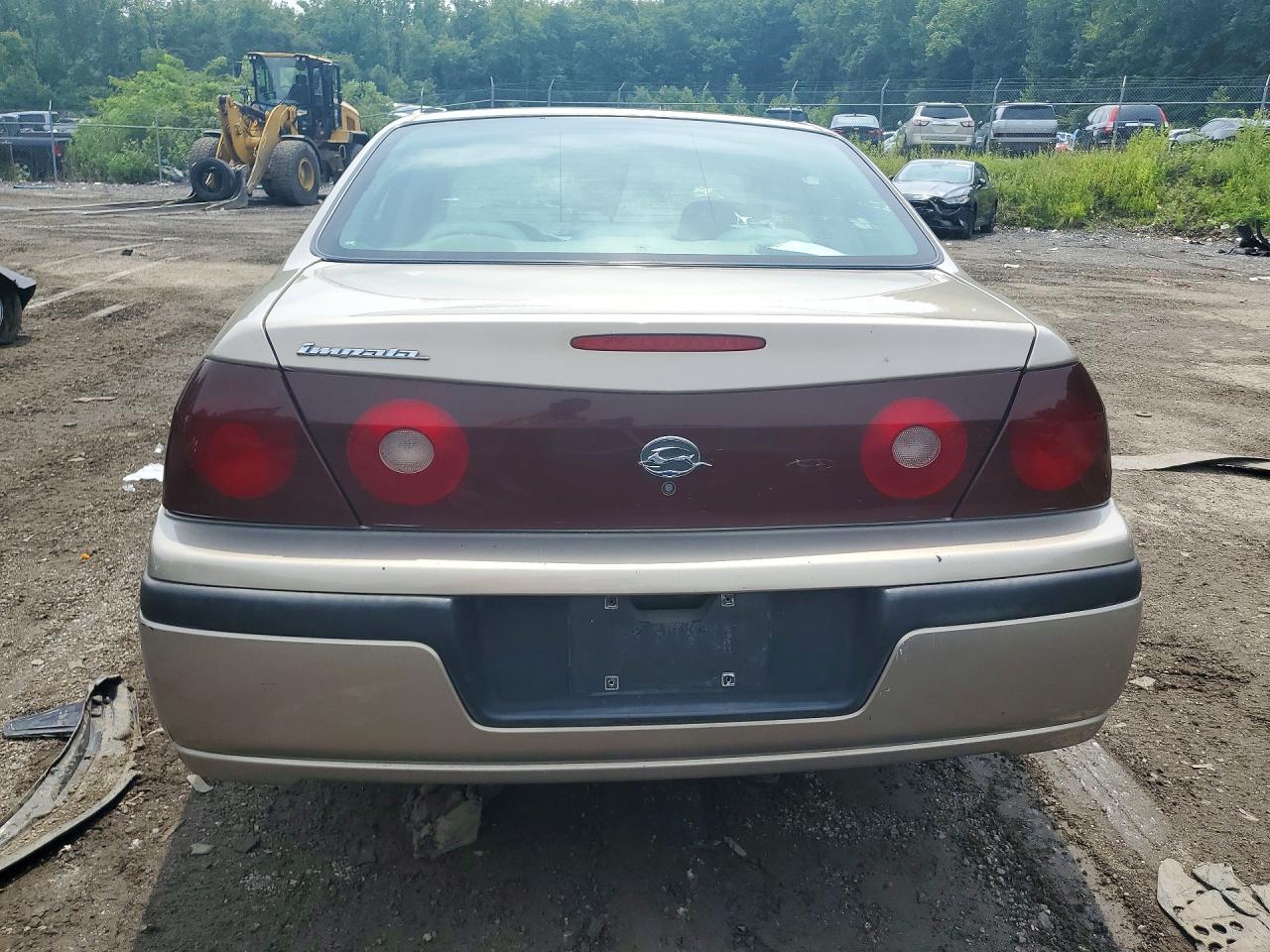 2002 Chevrolet Impala Tan vin: 2G1WF55E129231730
