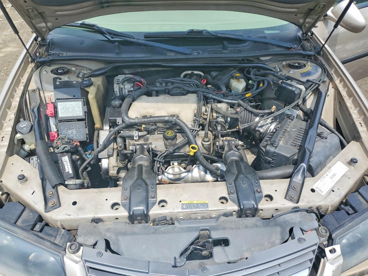 2002 Chevrolet Impala Tan vin: 2G1WF55E129231730