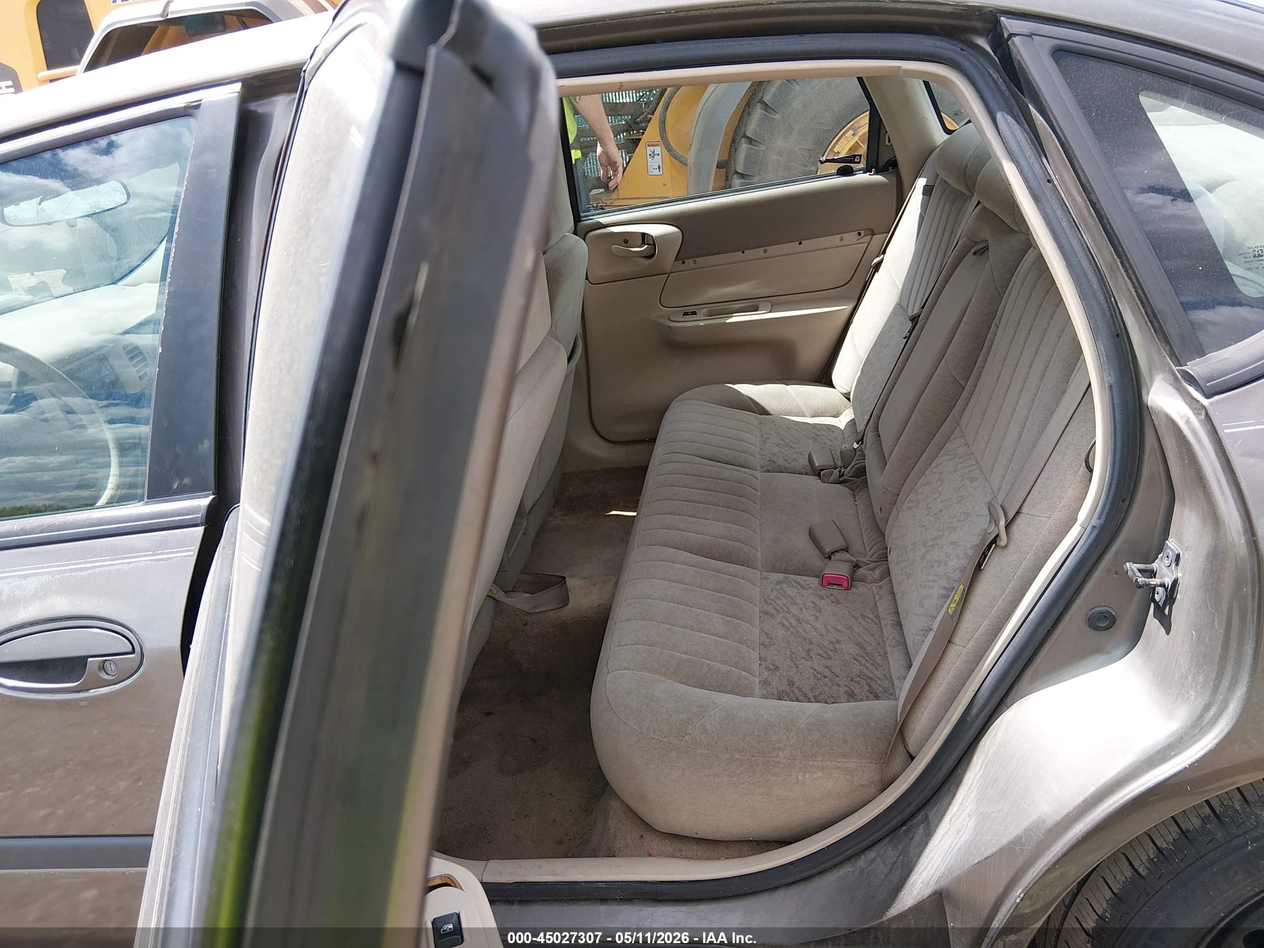 2002 Chevrolet Impala   Бежевый vin: 2G1WF55E229382074