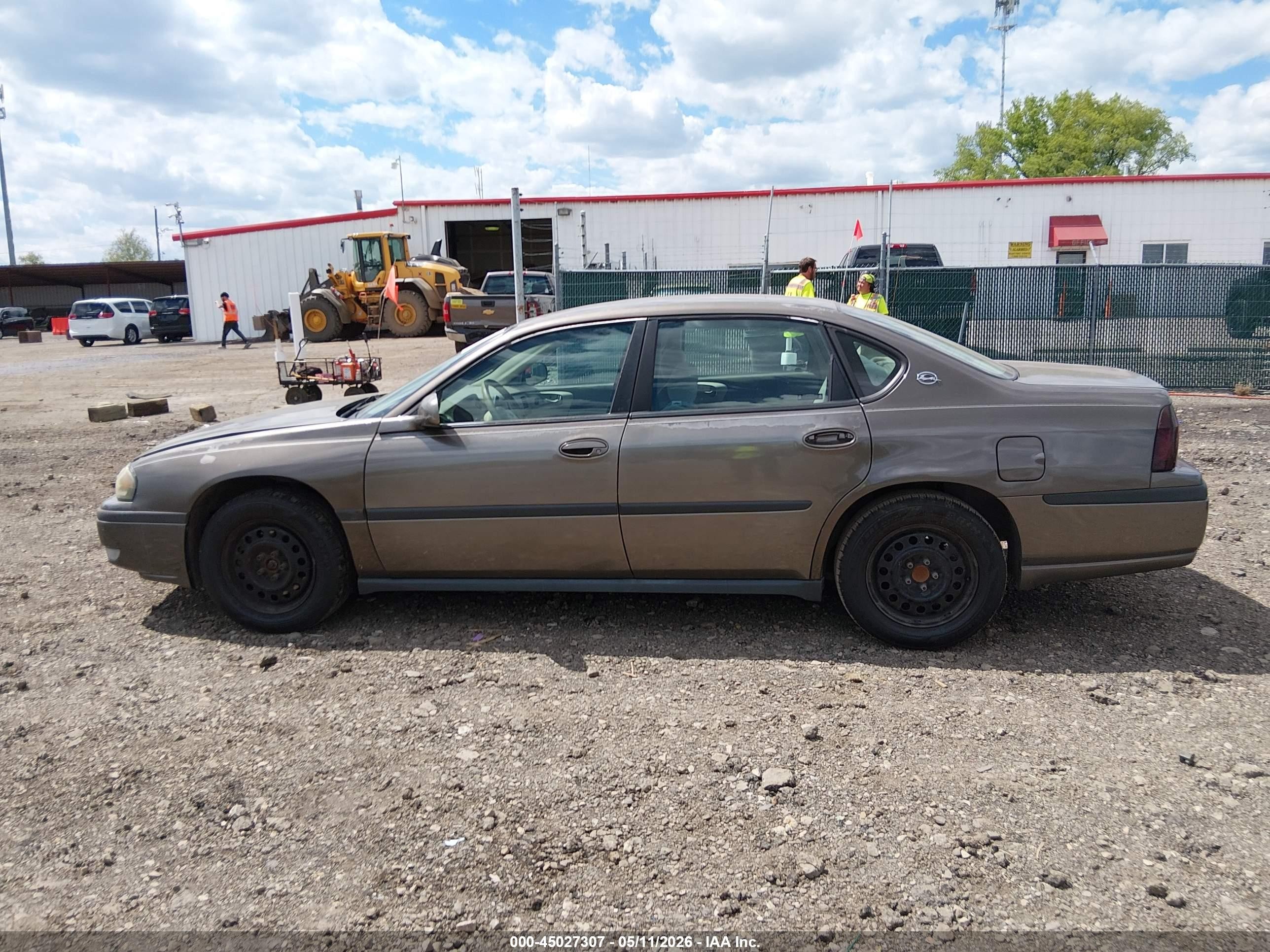 2002 Chevrolet Impala   Бежевый vin: 2G1WF55E229382074