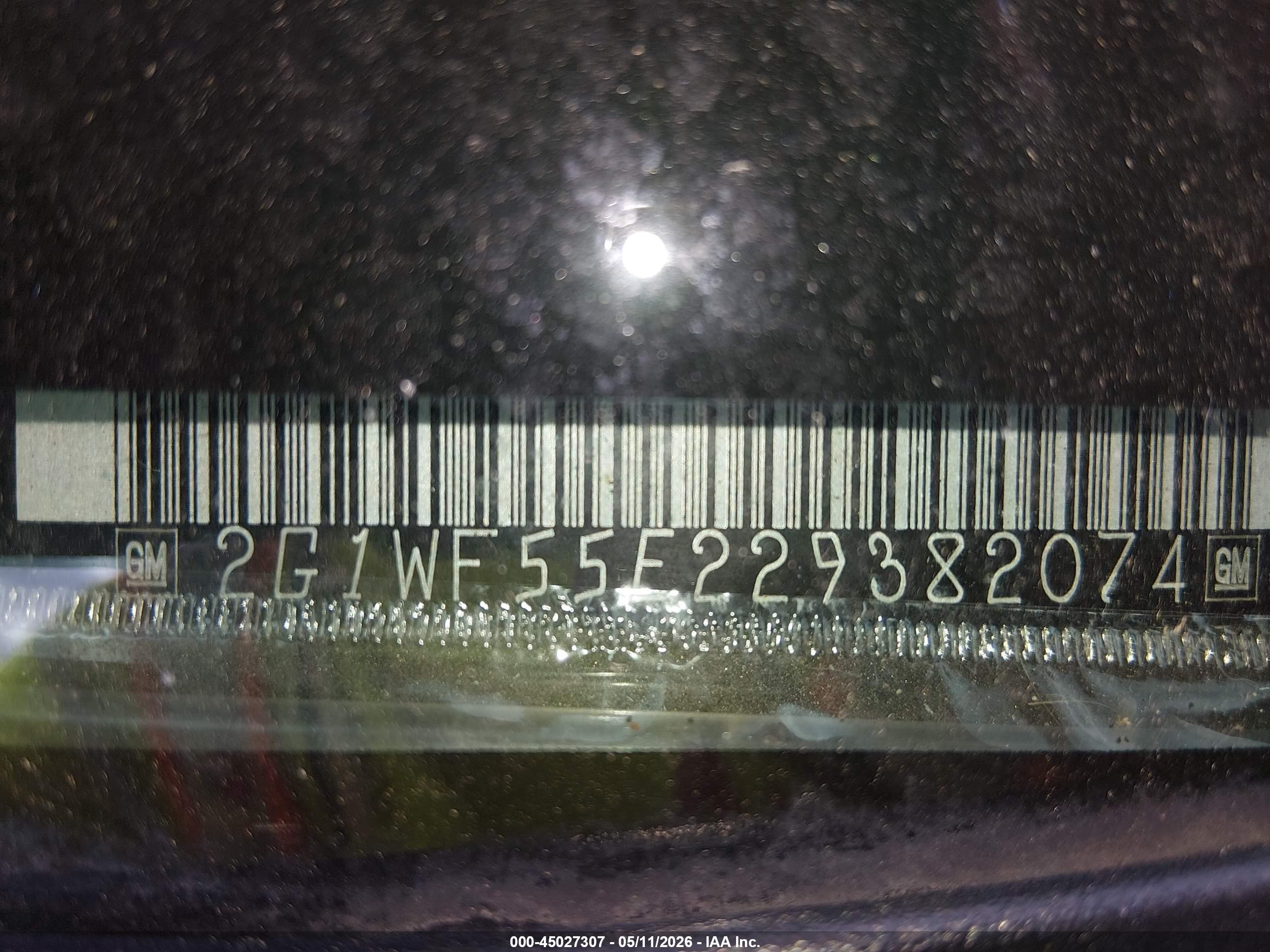 2002 Chevrolet Impala   Бежевый vin: 2G1WF55E229382074
