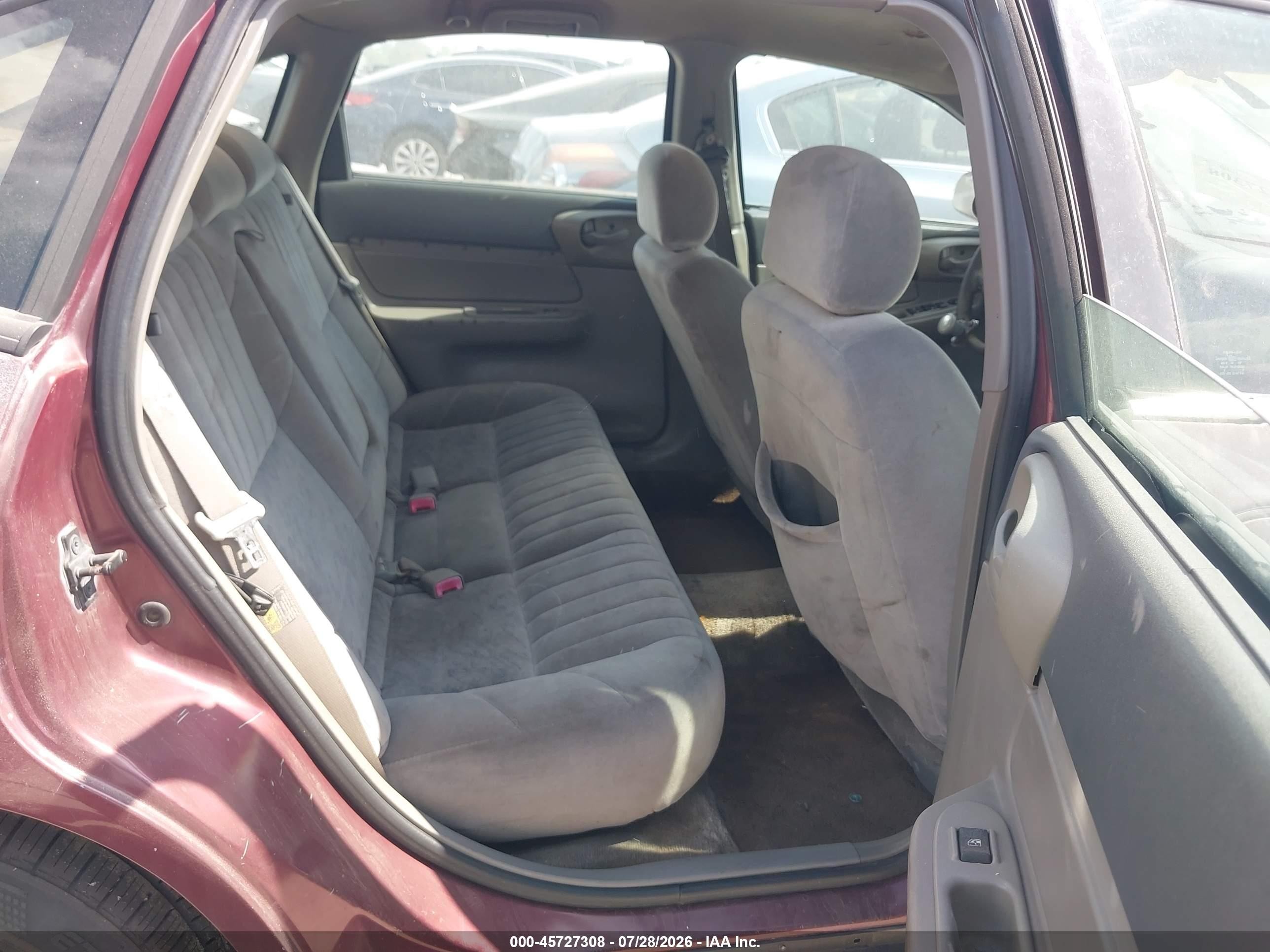2002 Chevrolet Impala   Maroon vin: 2G1WF55E329112478