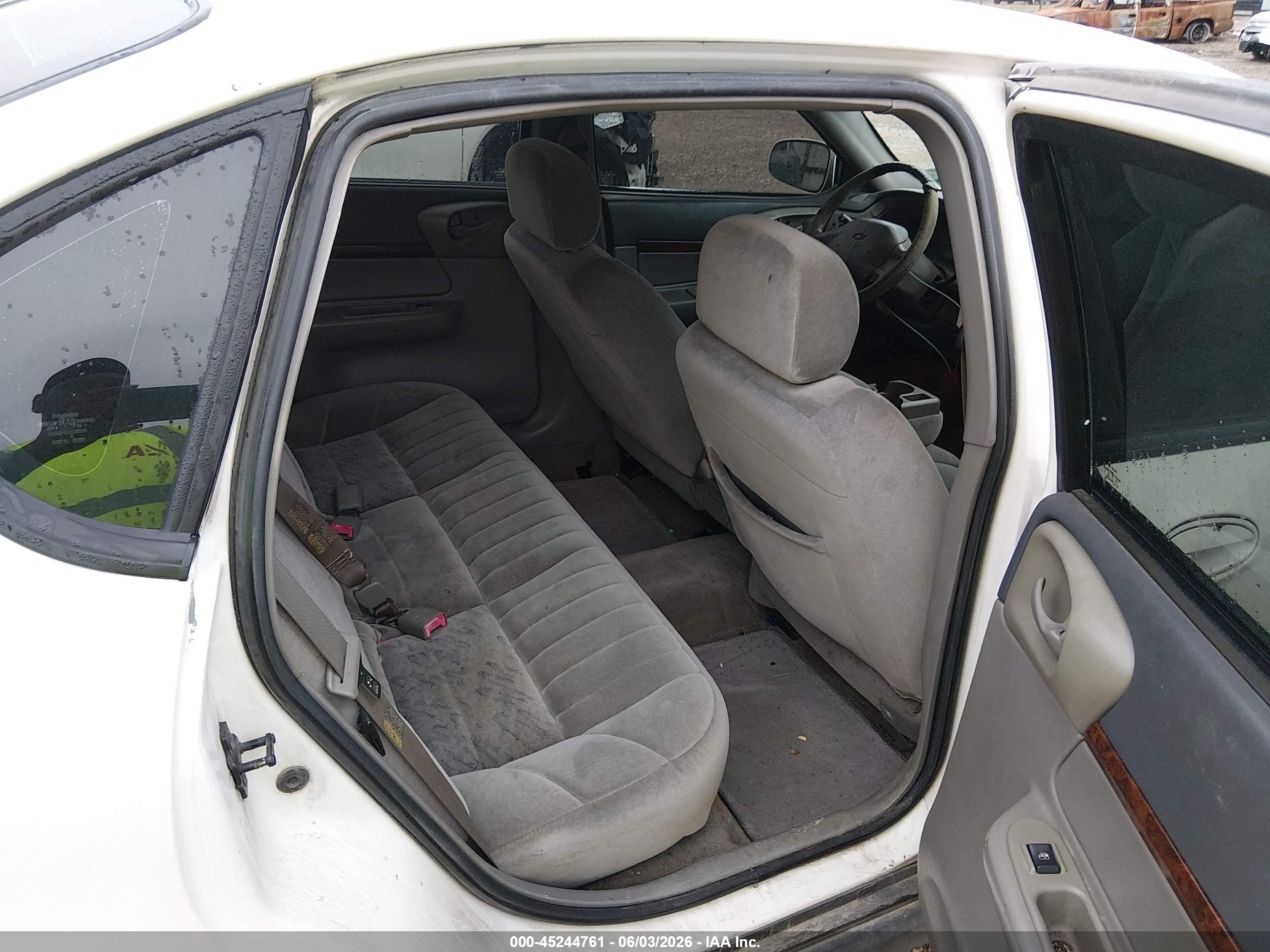 2002 Chevrolet Impala   White vin: 2G1WF55E429107029