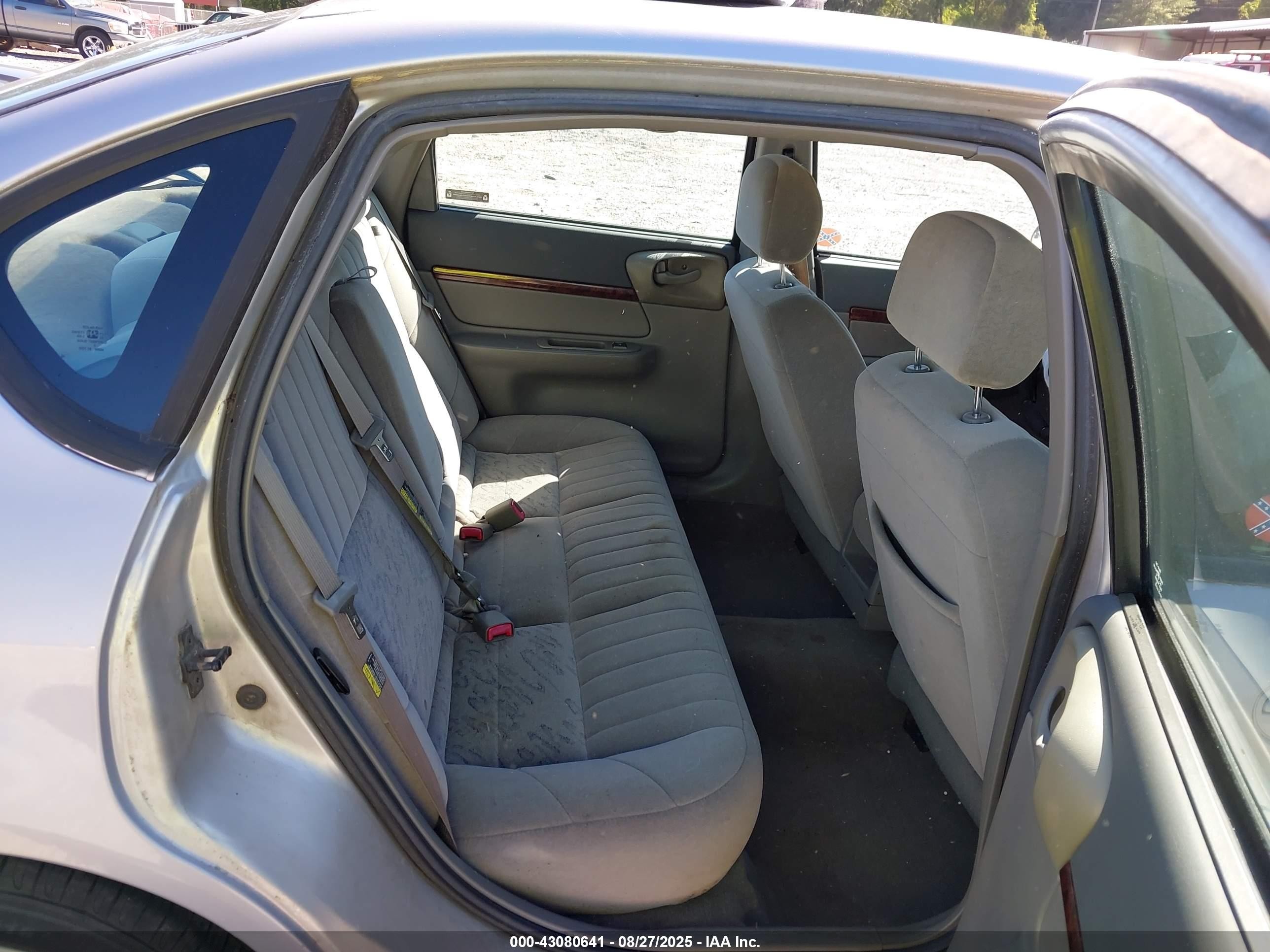 2002 Chevrolet Impala   Silver vin: 2G1WF55E429364689