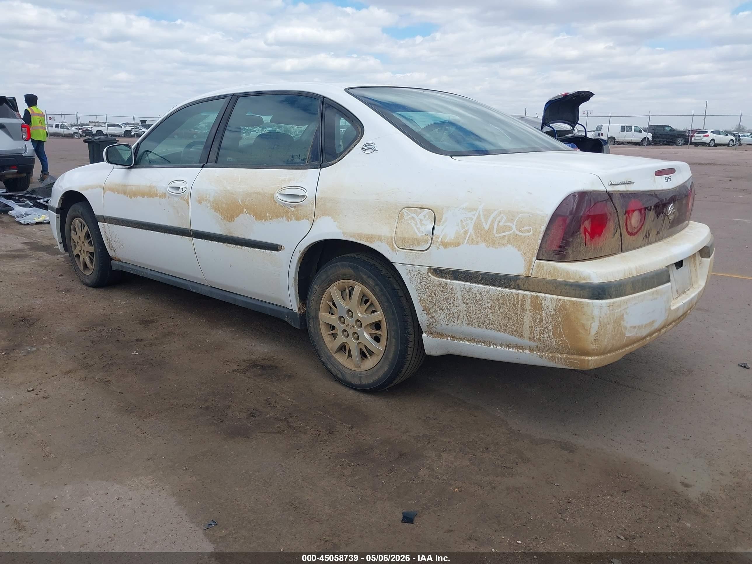 2000 Chevrolet Impala   White vin: 2G1WF55E4Y9242228