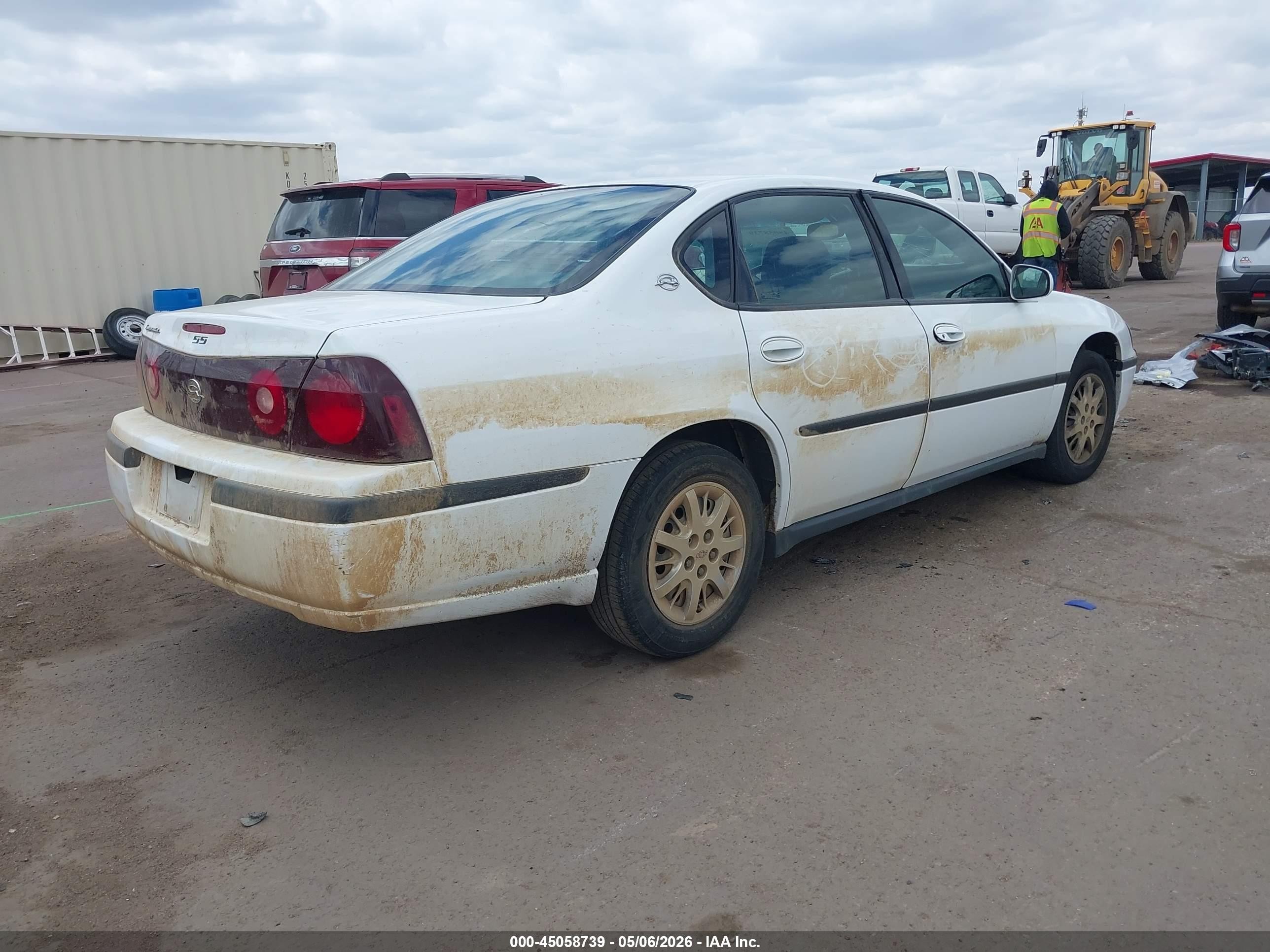 2000 Chevrolet Impala   White vin: 2G1WF55E4Y9242228